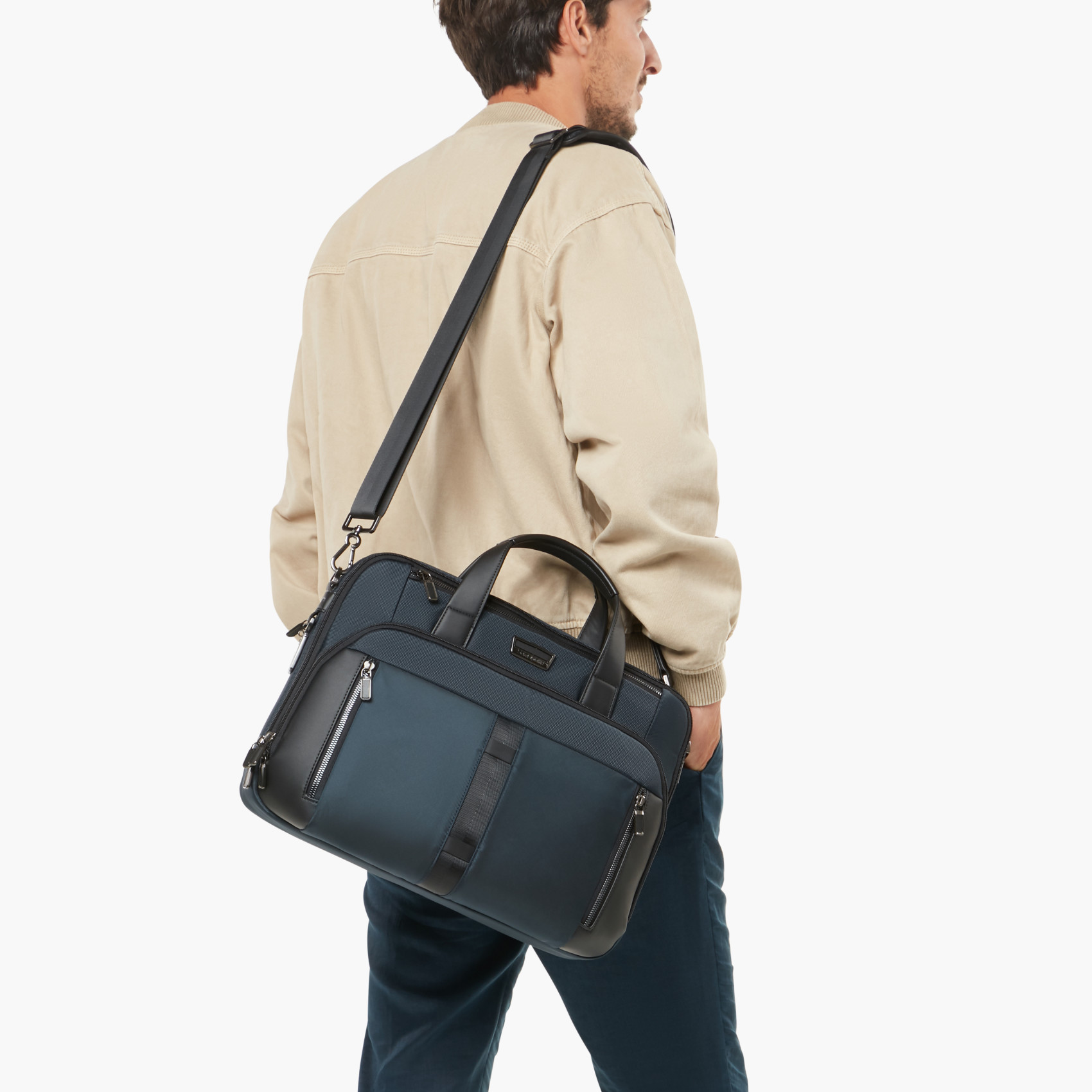 Urban-eye computer messenger bag size S SAMSONITE Blue