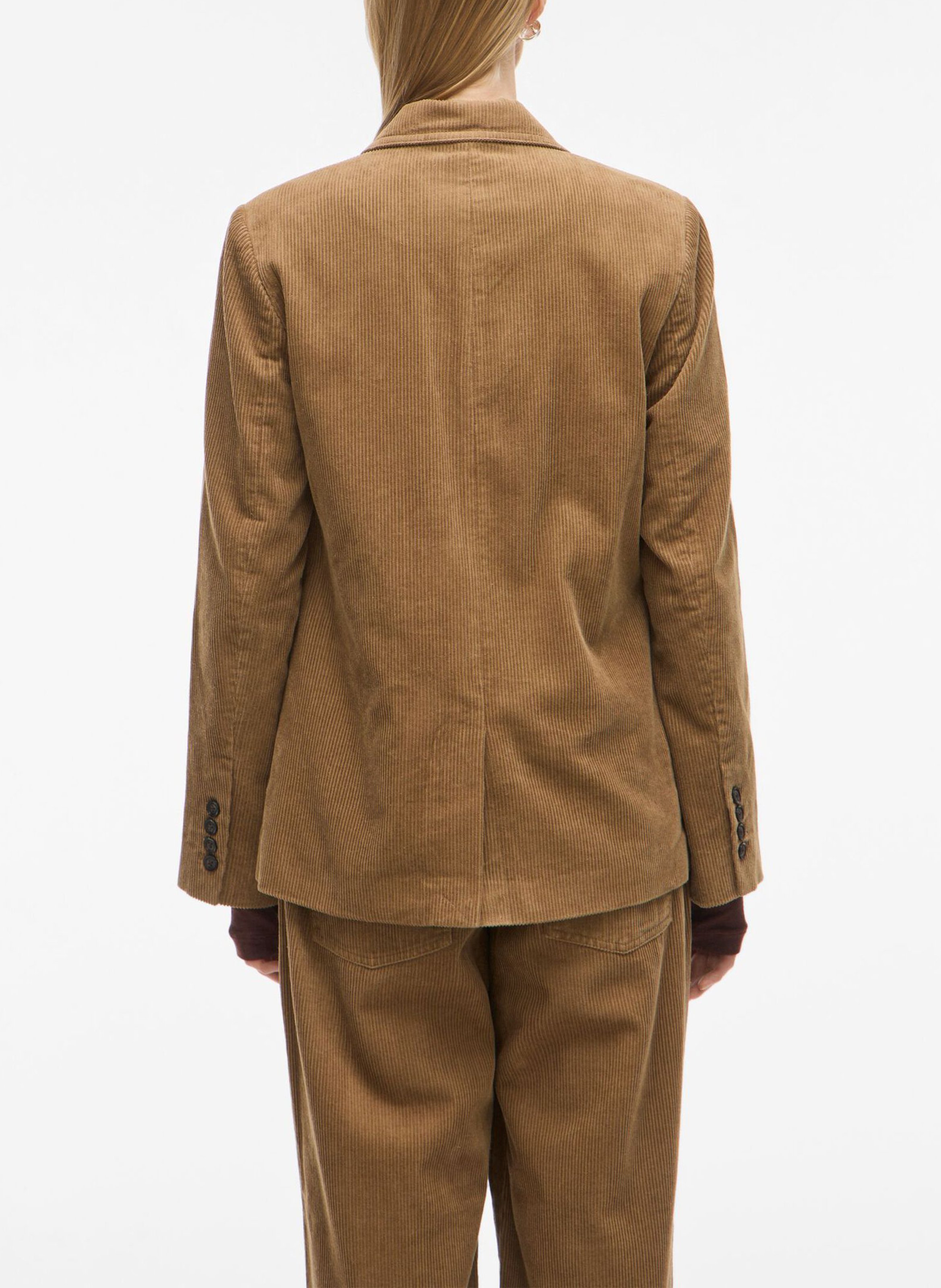 Blazer aus Baumwolle ROUGE EDIT Braun