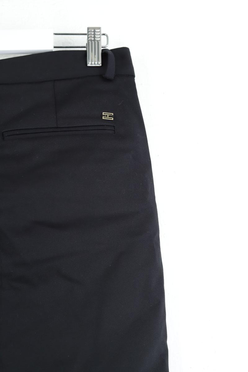 Slim-fit cotton cargo pants TOMMY HILFIGER - SECONDE MAIN Black
