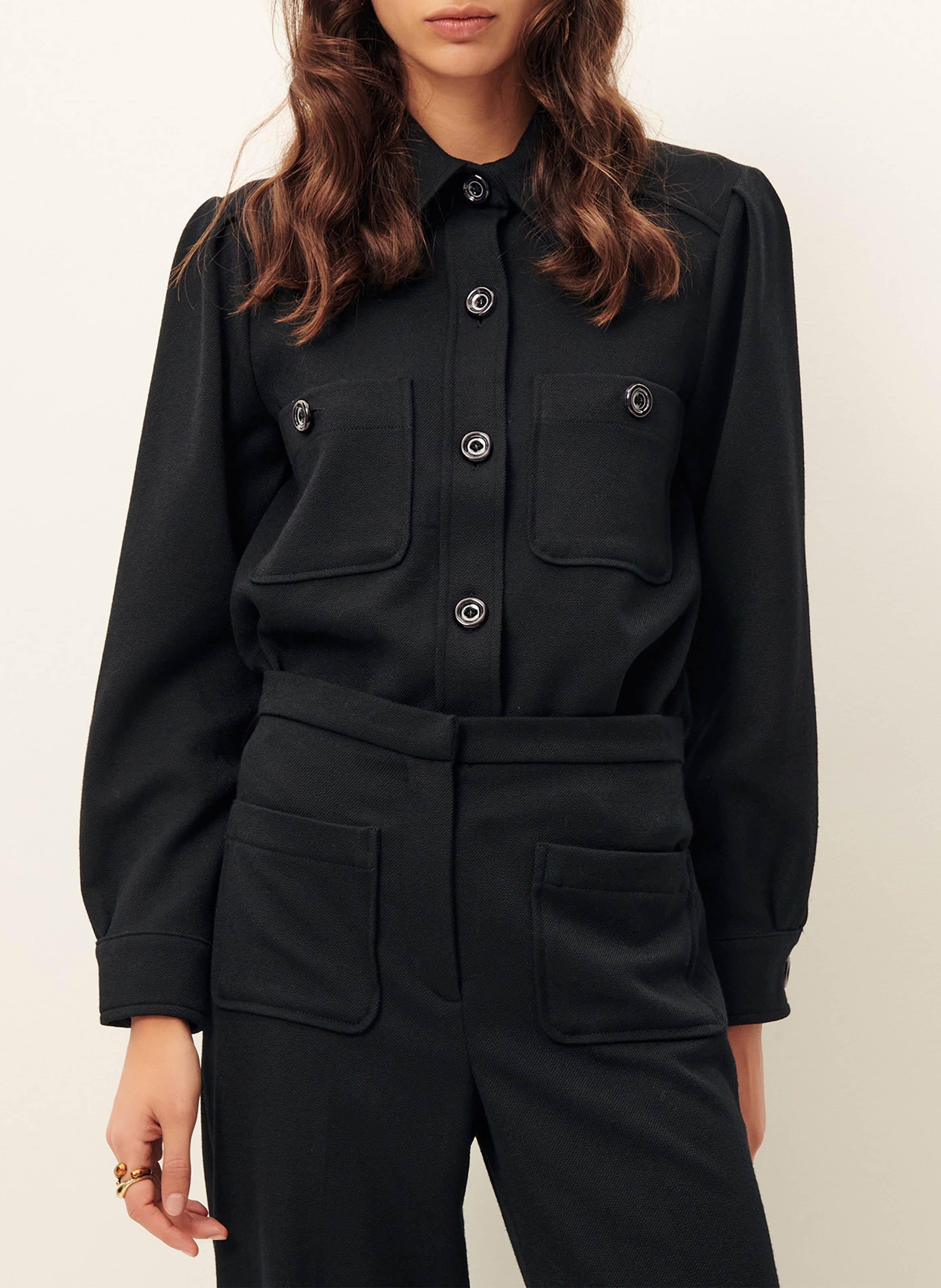 Straight shirt SESSUN