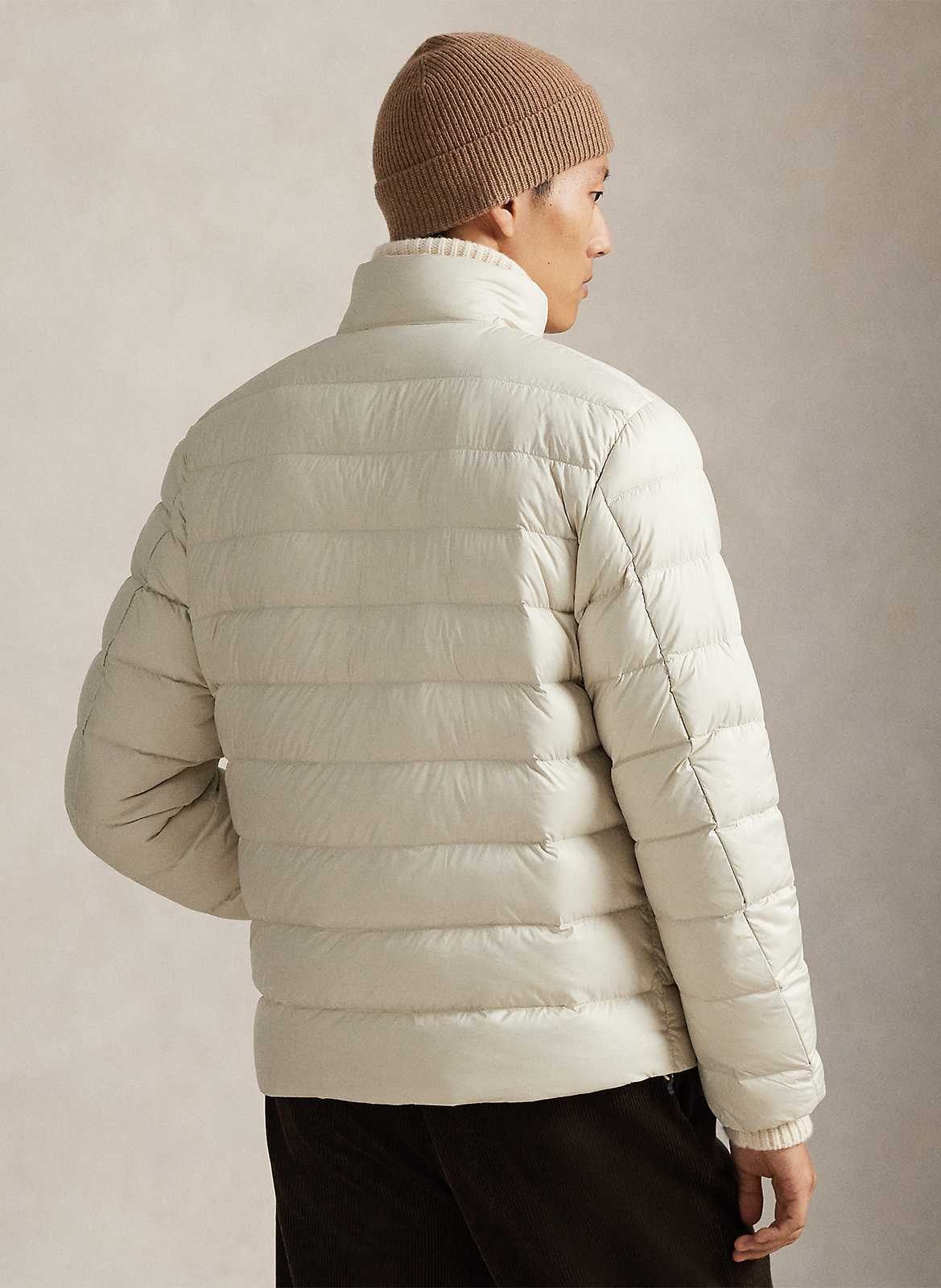 Daunenjacke mit Stehkragen POLO RALPH LAUREN Beige