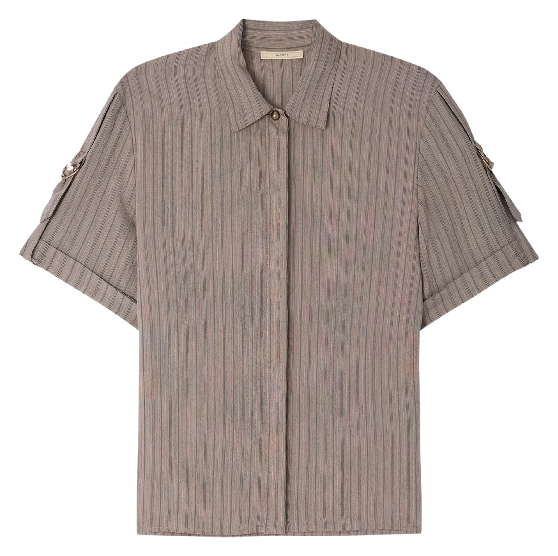 Chemise col classique SESSUN Beige