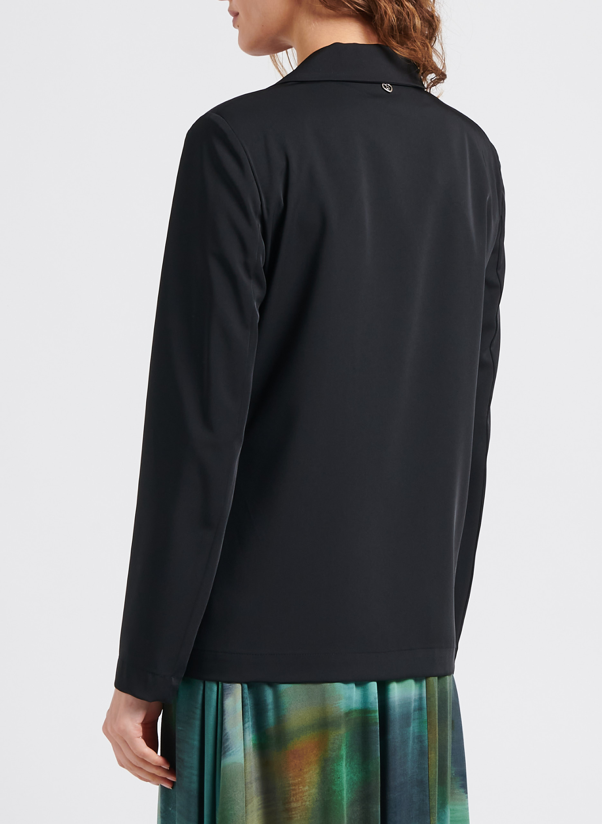 Veste blazer col tailleur PLEASE Noir