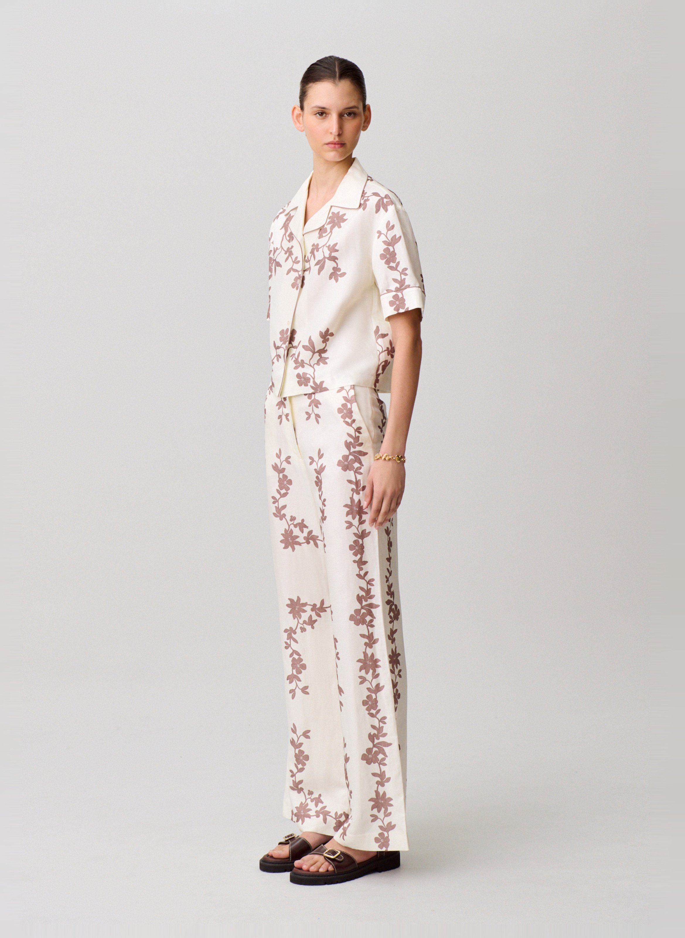 Pantaon large imprimé  CLAUDIE PIERLOT Multicolore