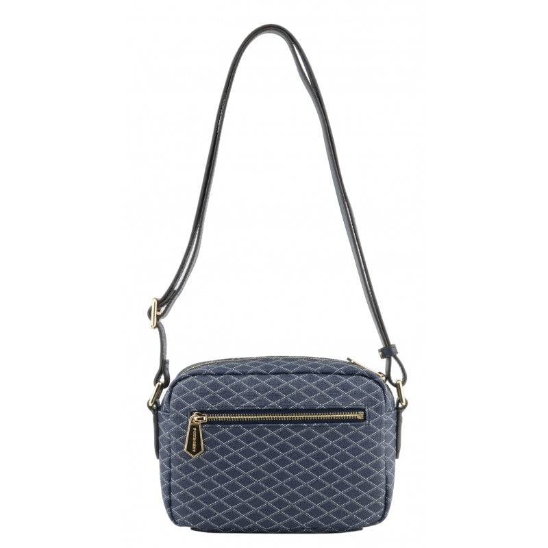 Leather bag Blue