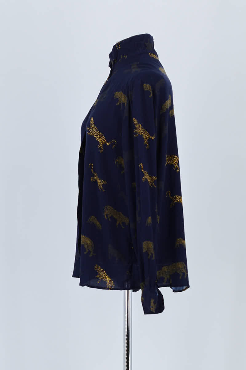 Chemise TARA JARMON - Seconde Main Bleu