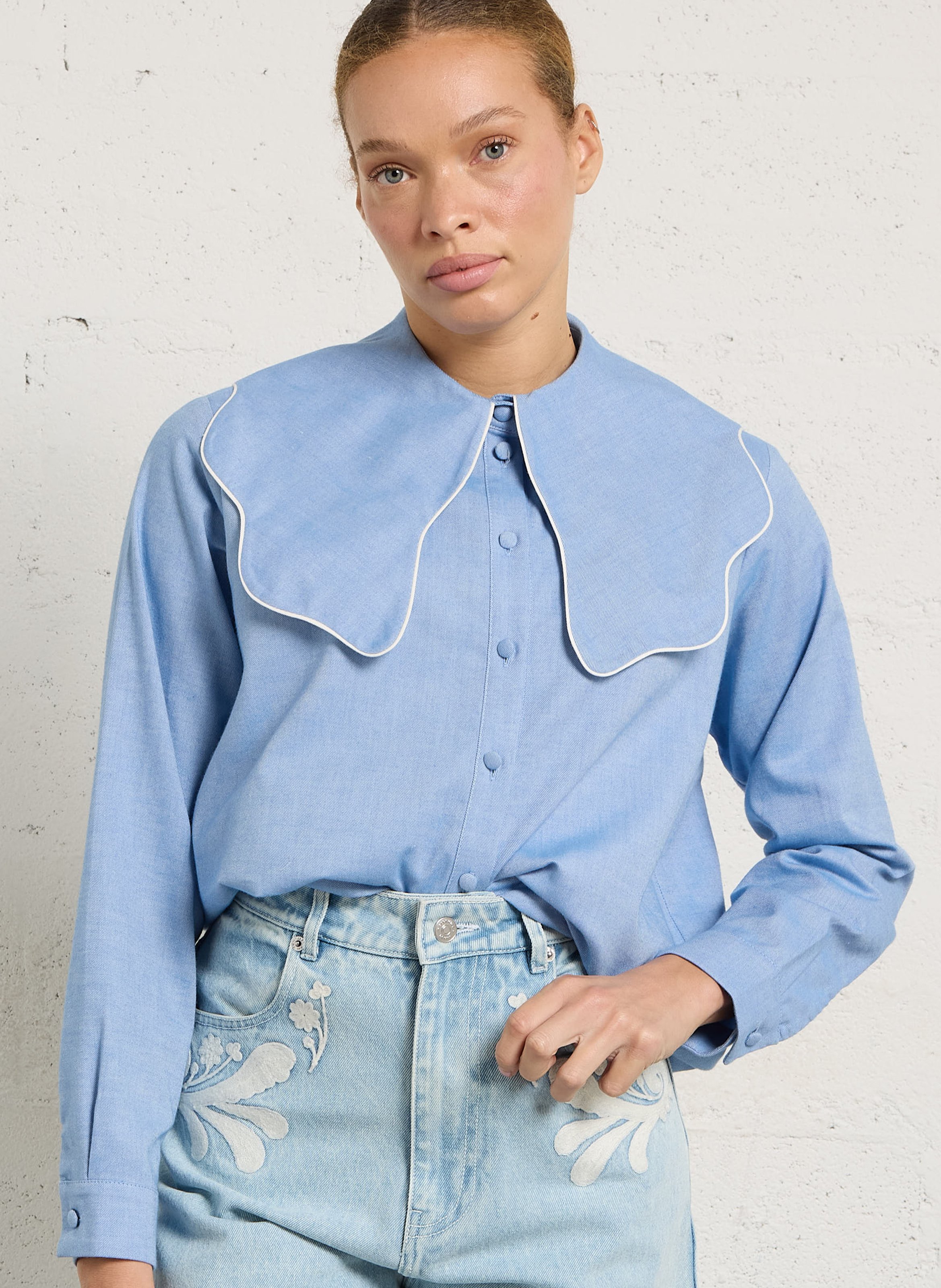 Chemise oversize en coton ELISE CHALMIN