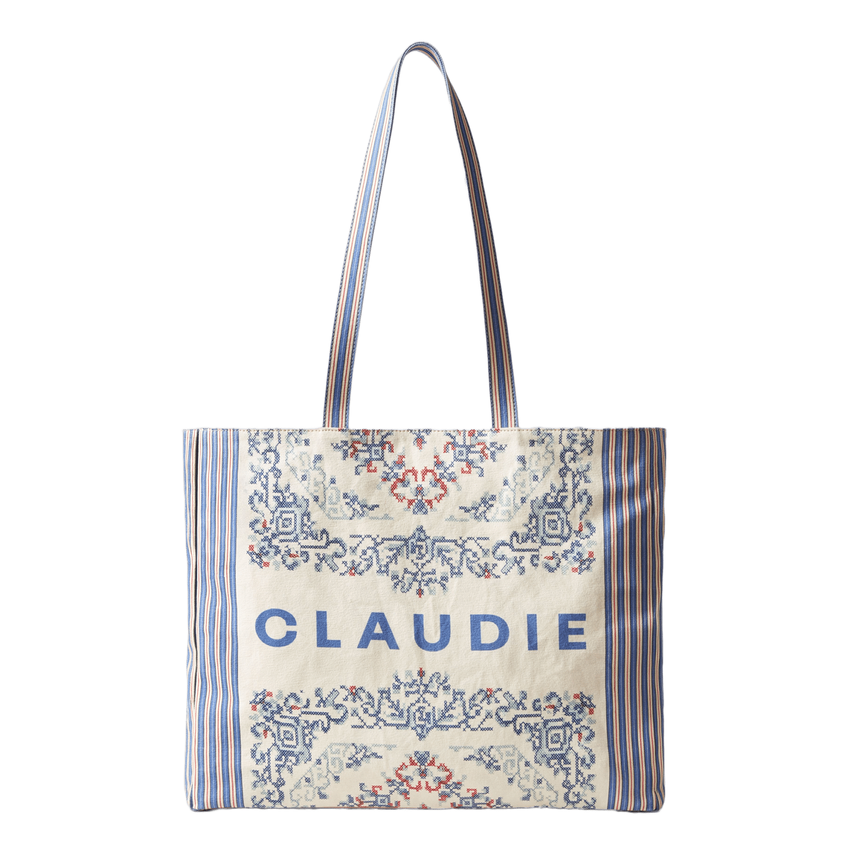 Printed cotton tote bag CLAUDIE PIERLOT Multicolored