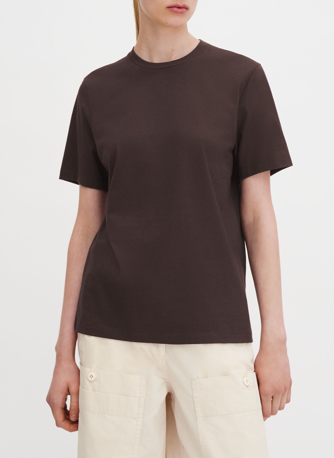 Tee-shirt manches courtes uni FILIPPA K
