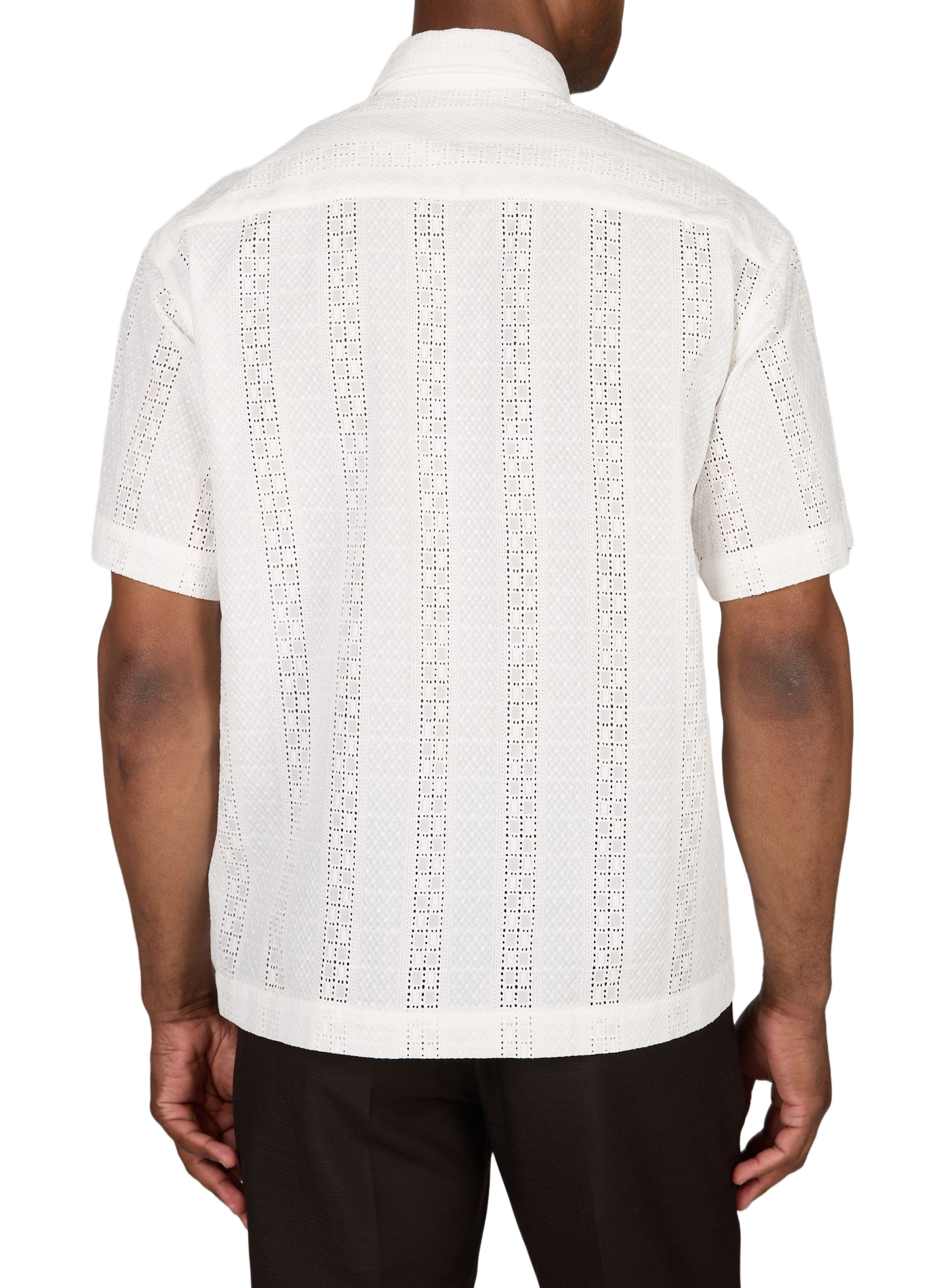 Cotton shirt with classic collar SAISON 1865 Beige