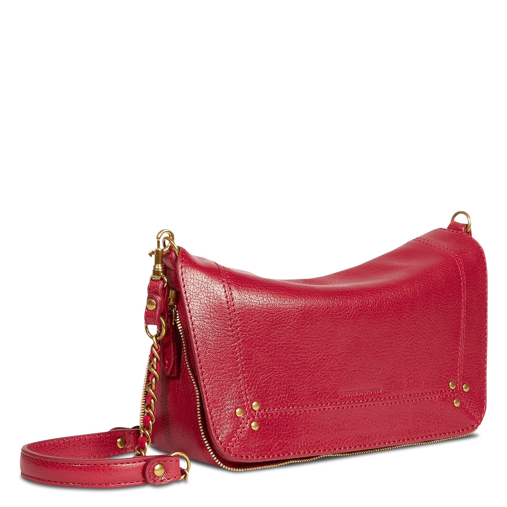 Leren clutch | Rood JEROME DREYFUSS Dames