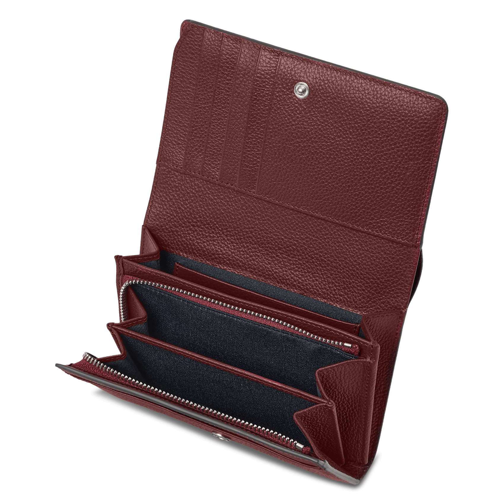 Portefeuille en cuir LE TANNEUR Rouge