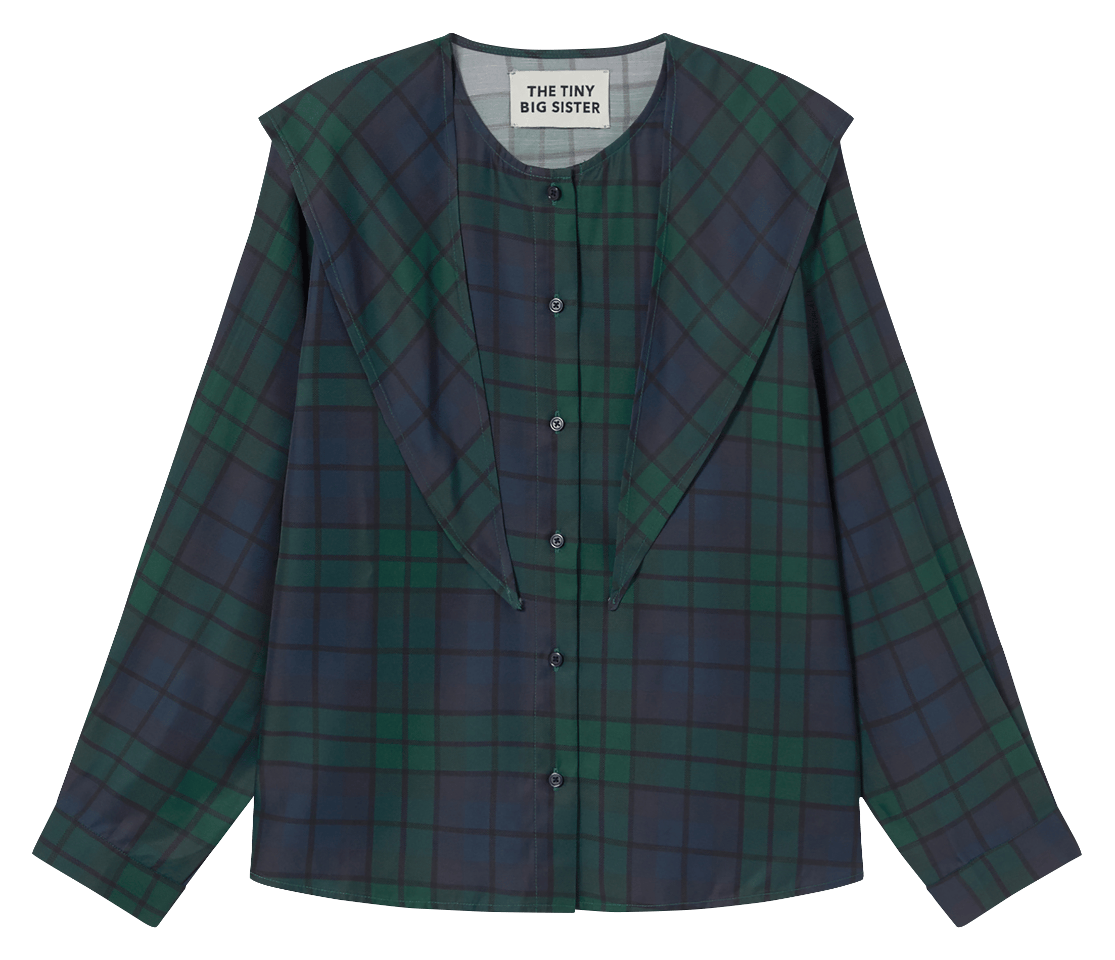 Blouse col rond  THE TINY BIG SISTER Multicolore