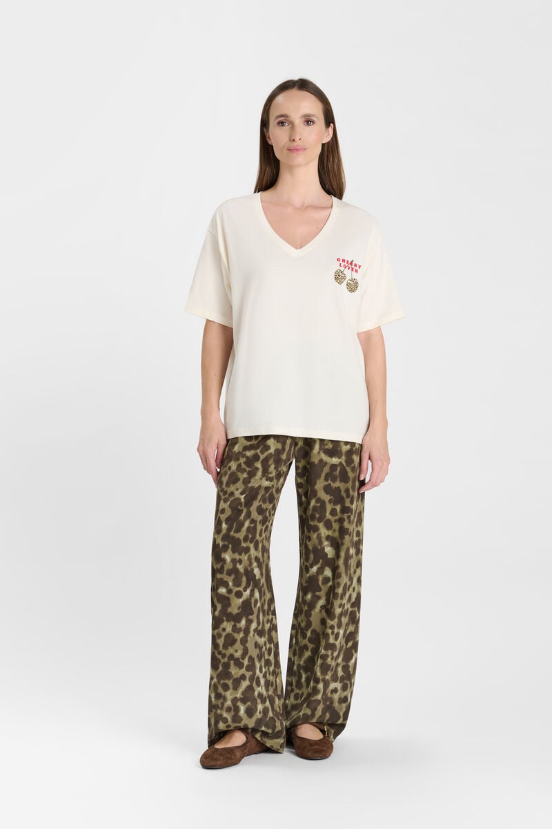 T-shirt LE TEMPS DES CERISES White