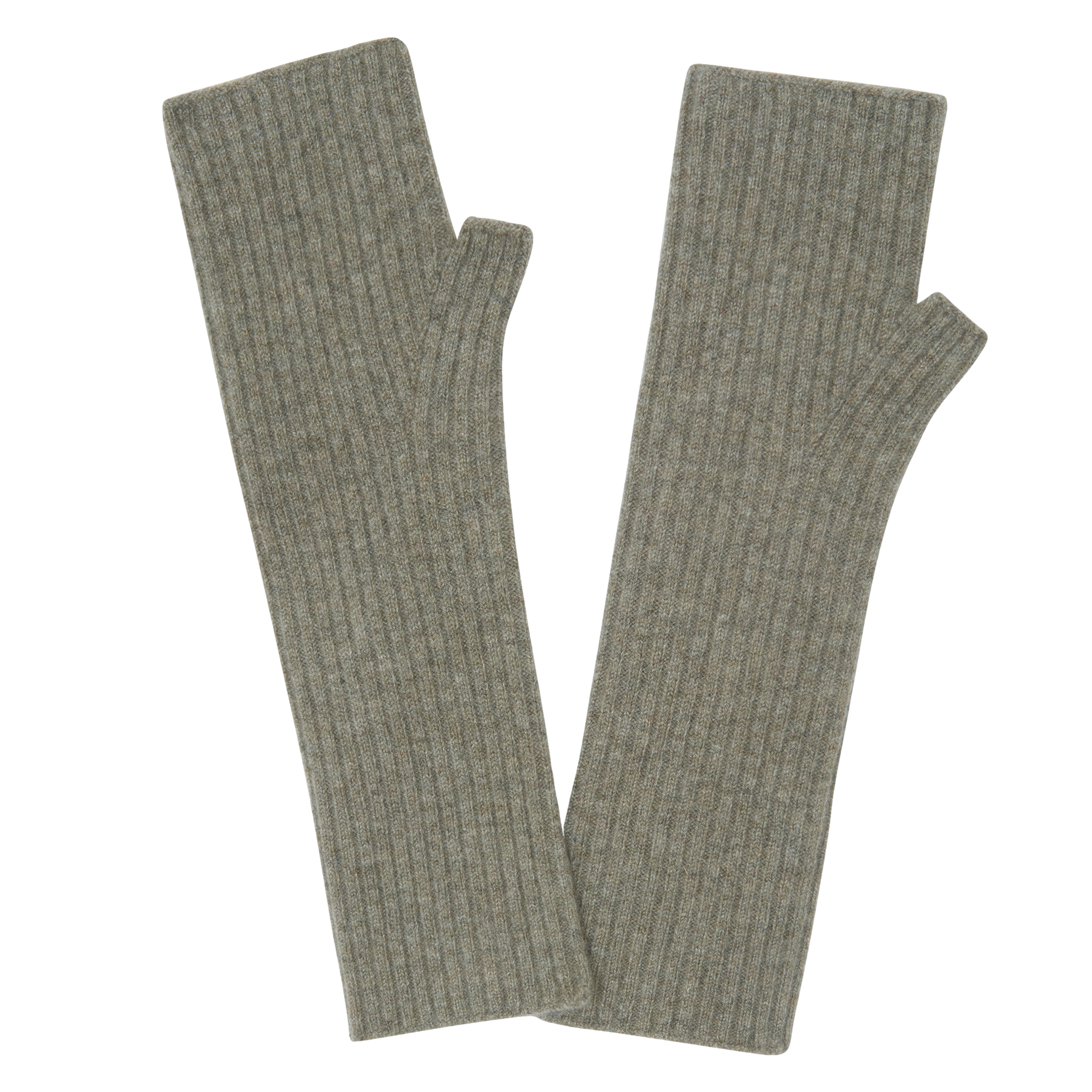 Mitaines en cachemire KUJTEN Kaki