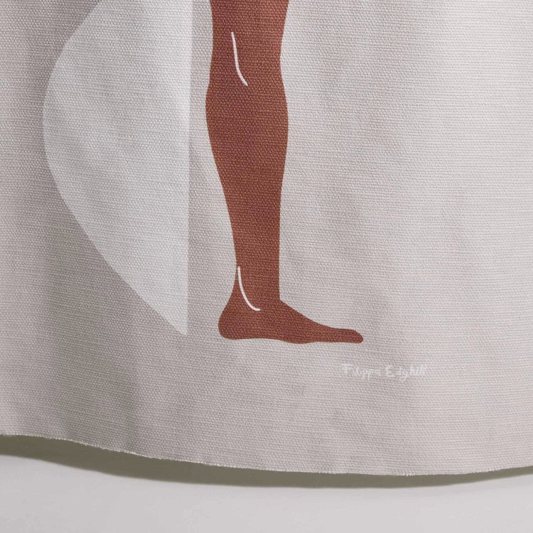 Curtain with drawstring MADURA Beige