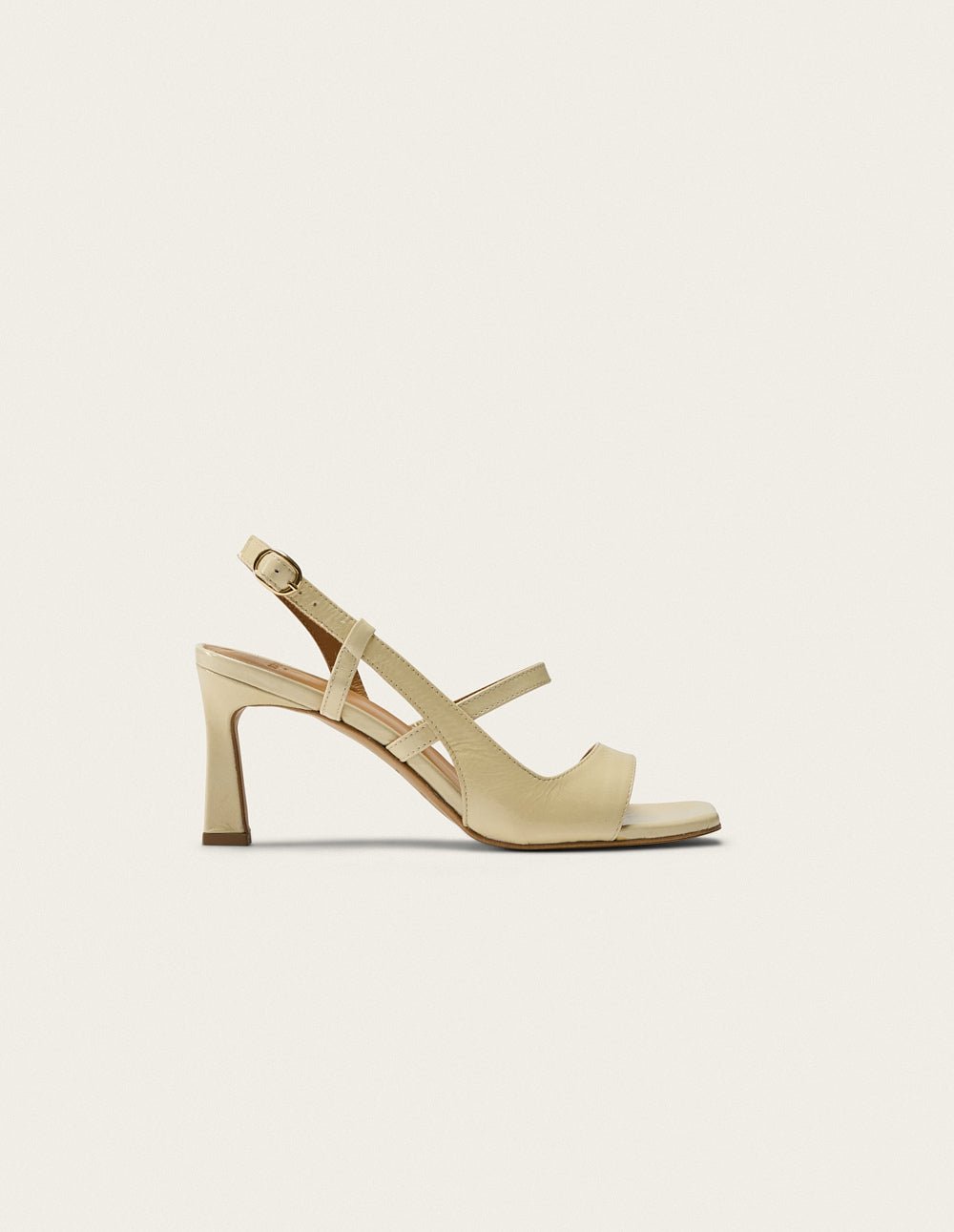 Heeled sandals ODAJE EX. M.MOUSTACHE Beige