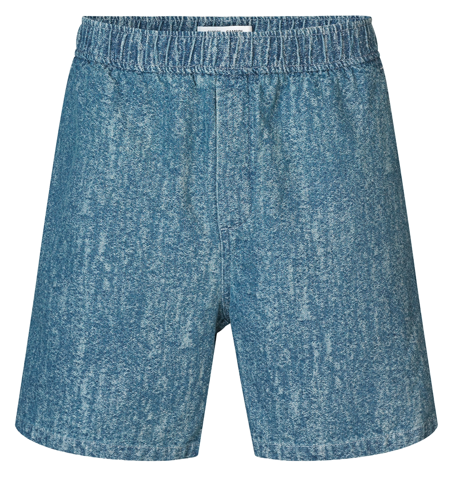 Short en coton mélangé SAMSOE SAMSOE Bleu