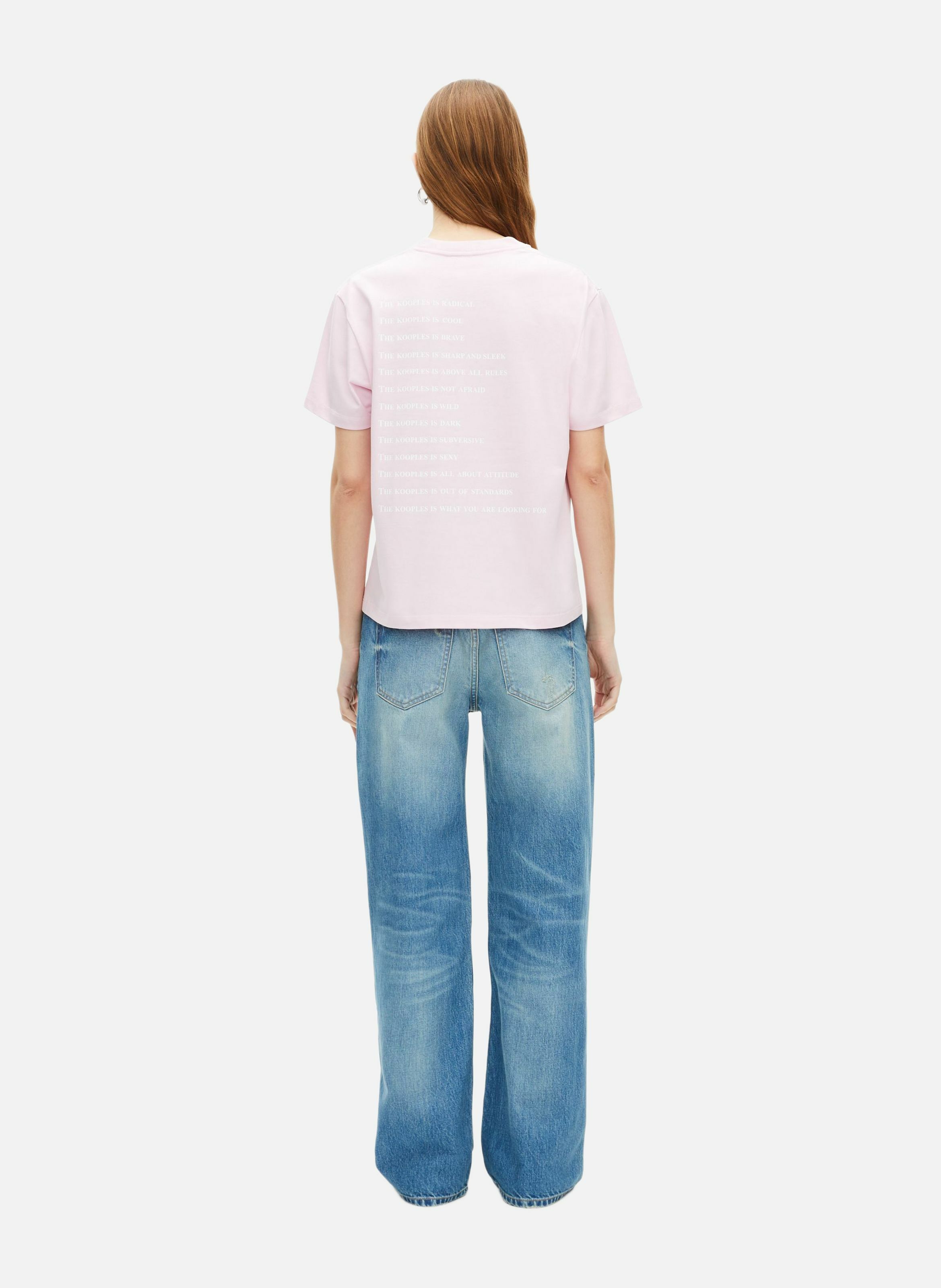 T-shirt THE KOOPLES Pink