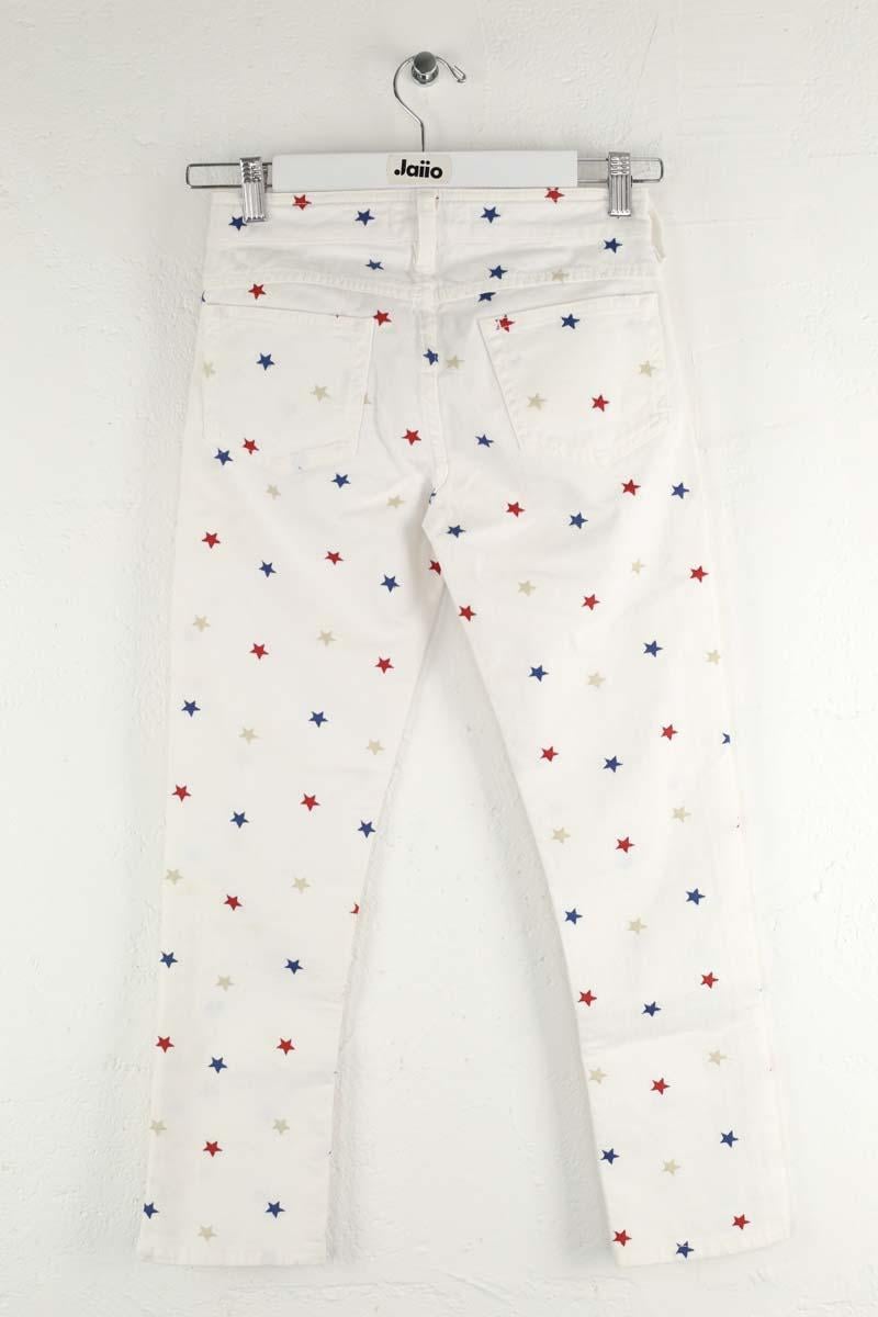 Cotton skinny jeans ISABEL MARANT ÉTOILE - SECONDE MAIN White