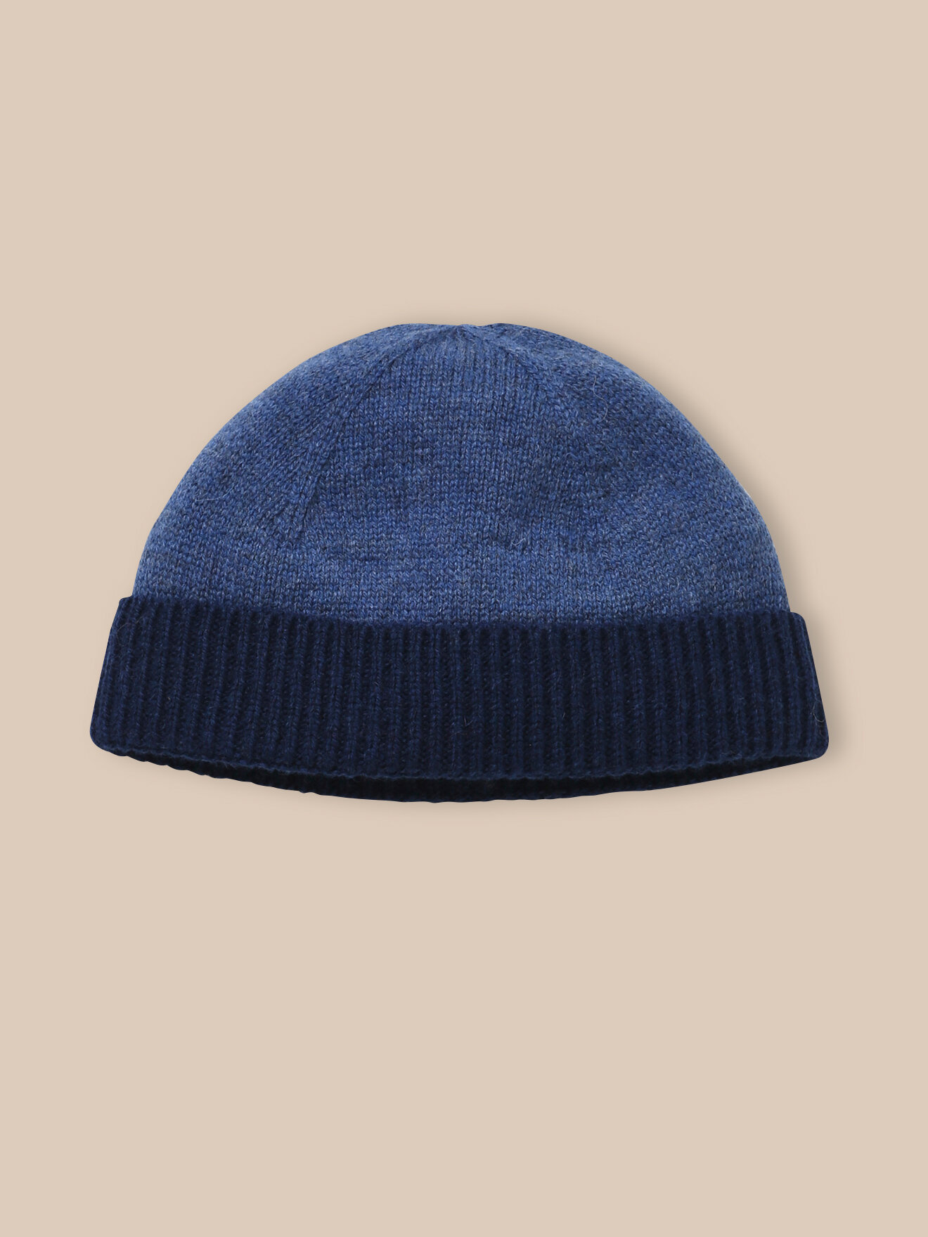 Striped wool beanie CYRILLUS Blue