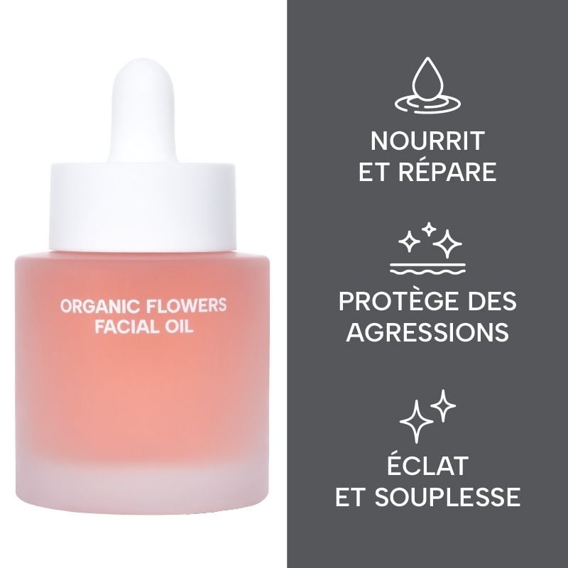 NOURISHING FACE CARE OIL WITH ORGANIC FERMENTED FLOWERS WHAMISA No color