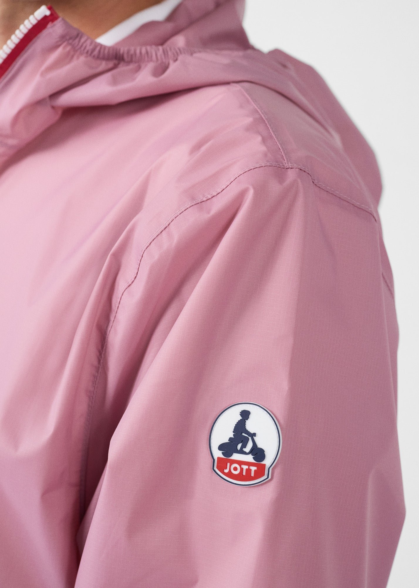 Packable long raincoat Skye JOTT Pink