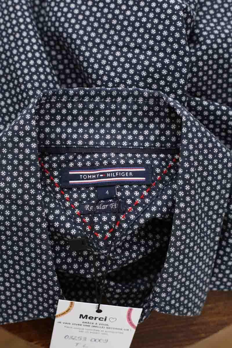 Cotton shirt TOMMY HILFIGER - SECONDE MAIN Blue
