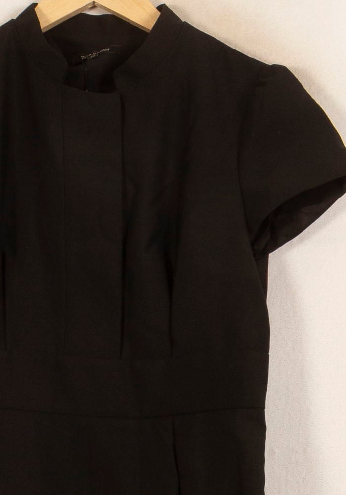 Midi dress TARA JARMON - Seconde Main Black