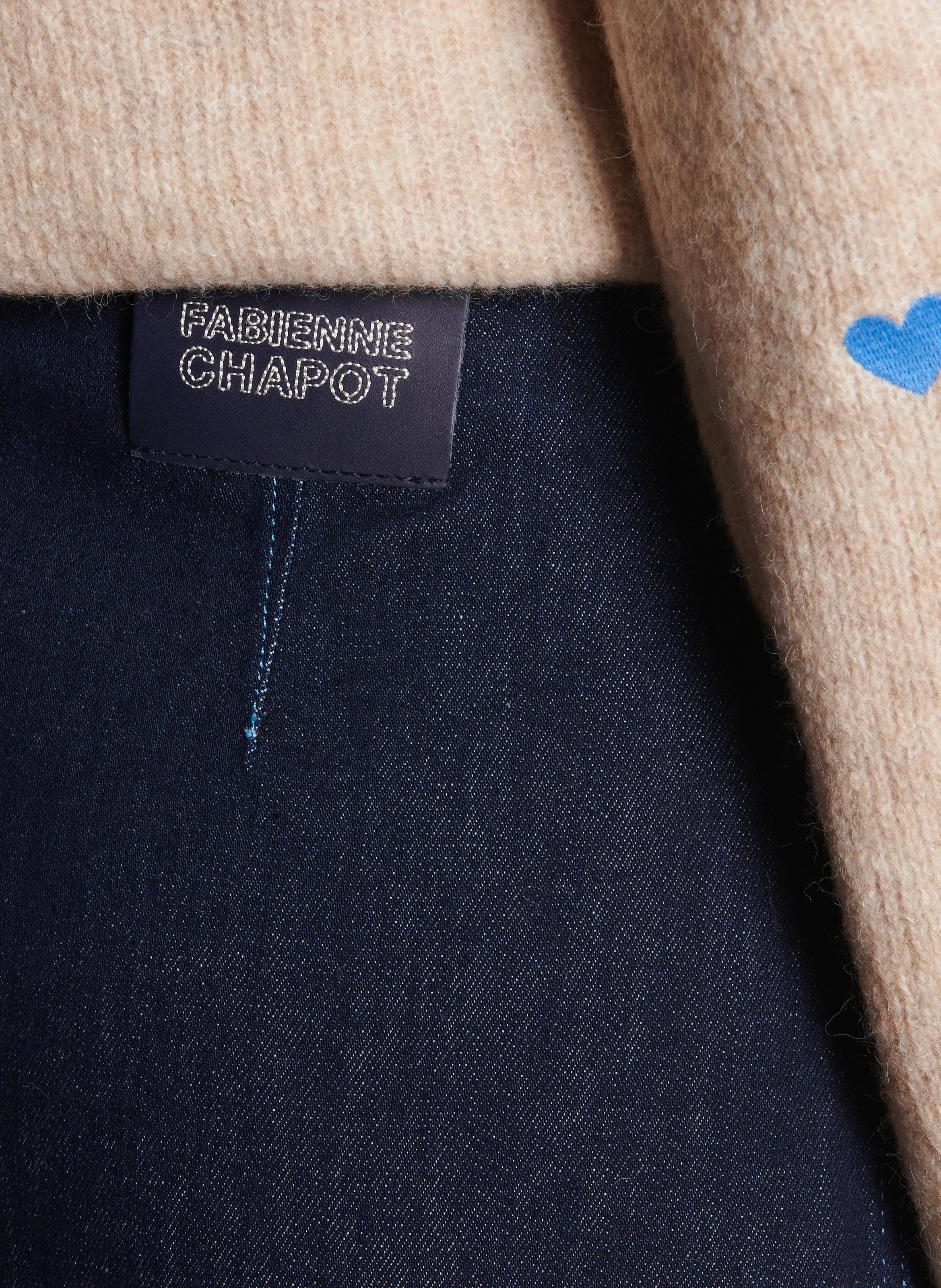 Kort jeansrokje FABIENNE CHAPOT Blauw