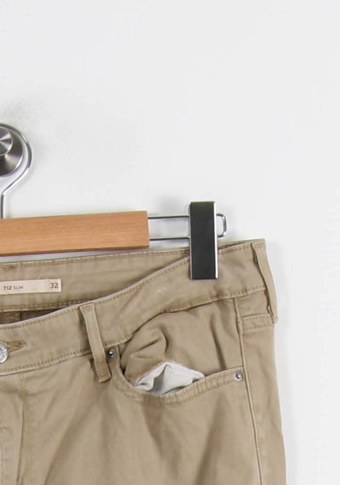 PANTS LEVI'S - Seconde main Beige