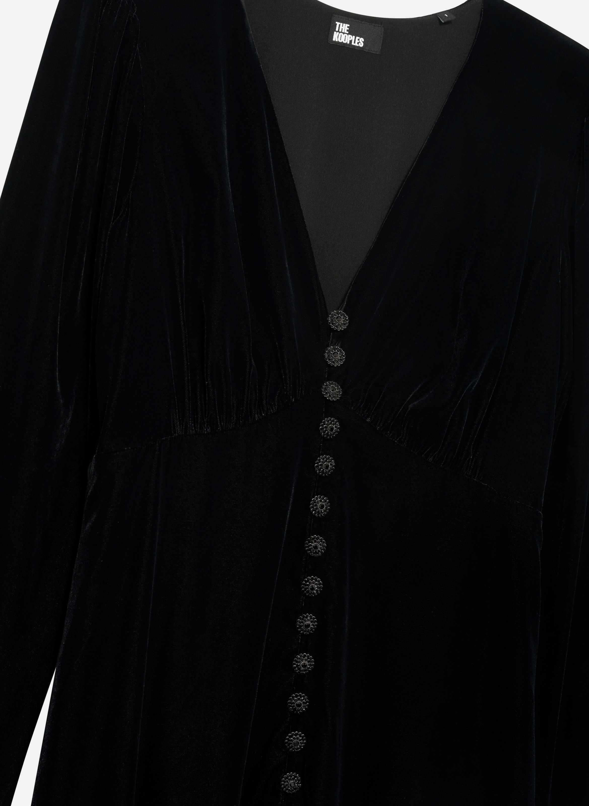 Long black dress THE KOOPLES Black