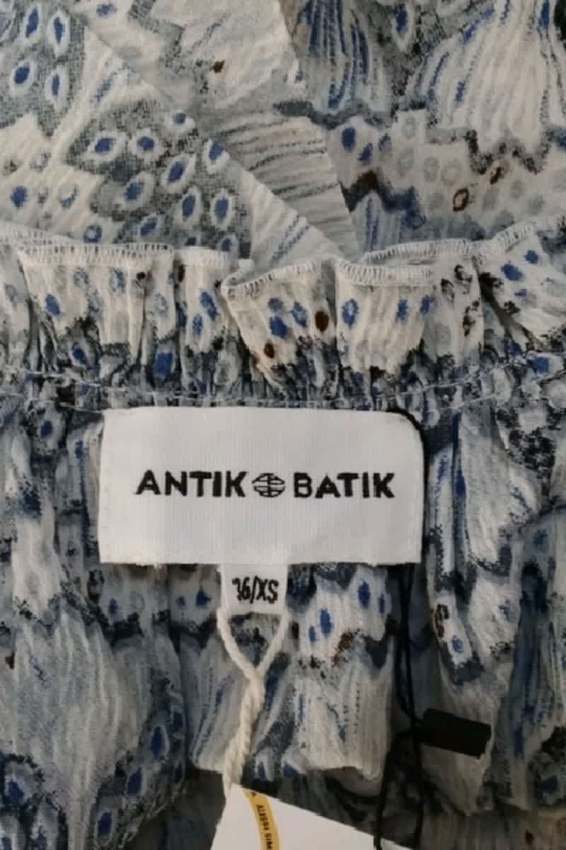 Azawood sleeveless top ANTIK BATIK - Seconde Main Blue