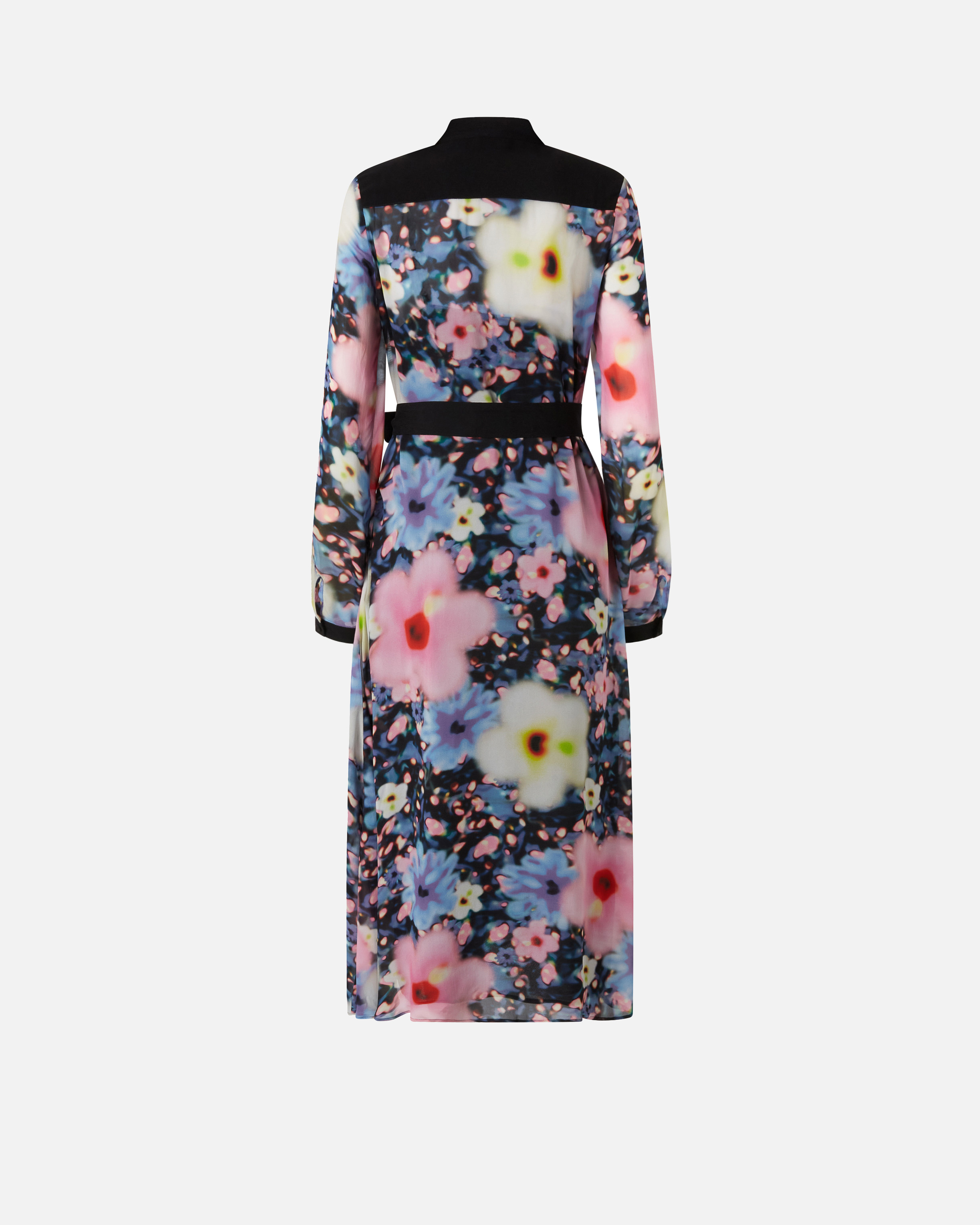 Floral shirt dress PINKO Multicolored