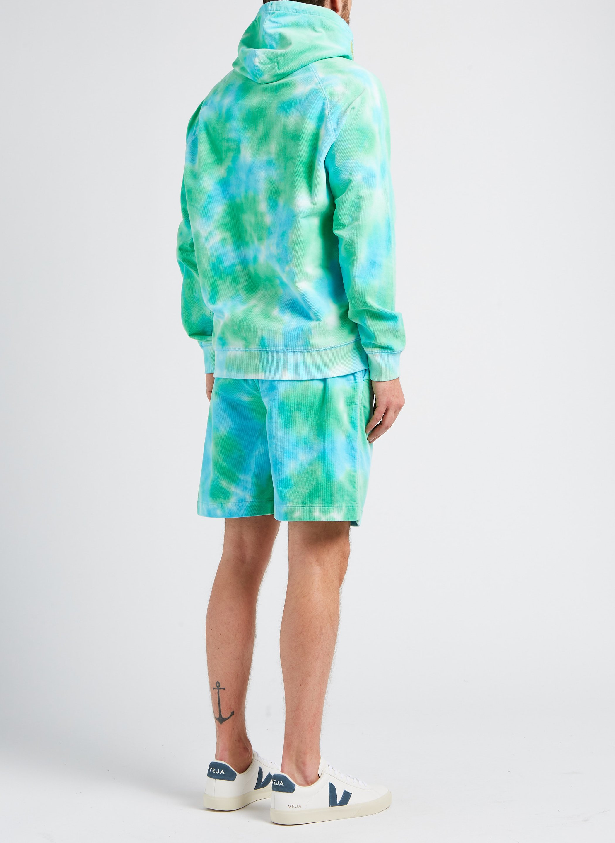 Regular-fit short van biologisch katoen SCOTCH AND SODA Blauw