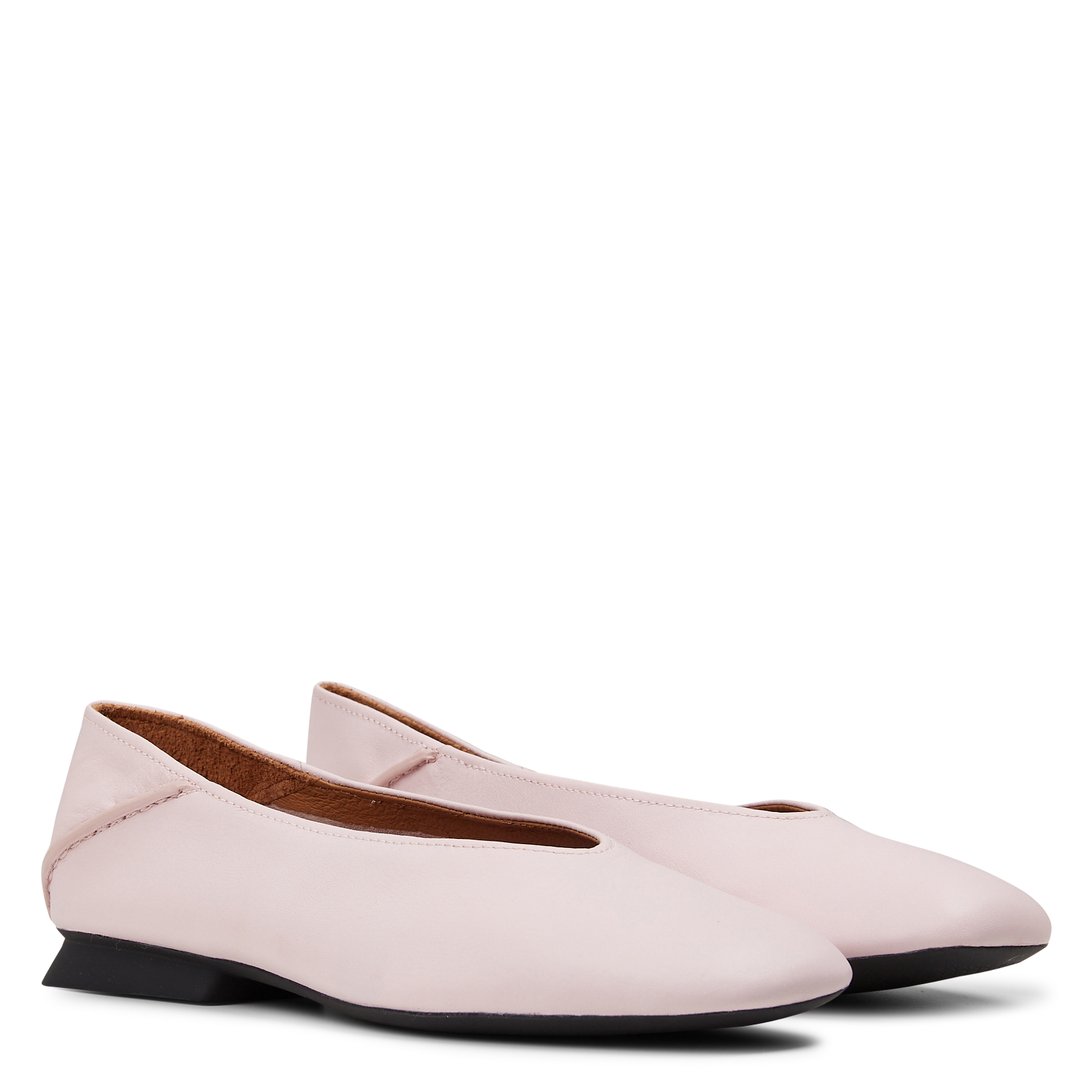 Ballerines en cuir CAMPER Rose