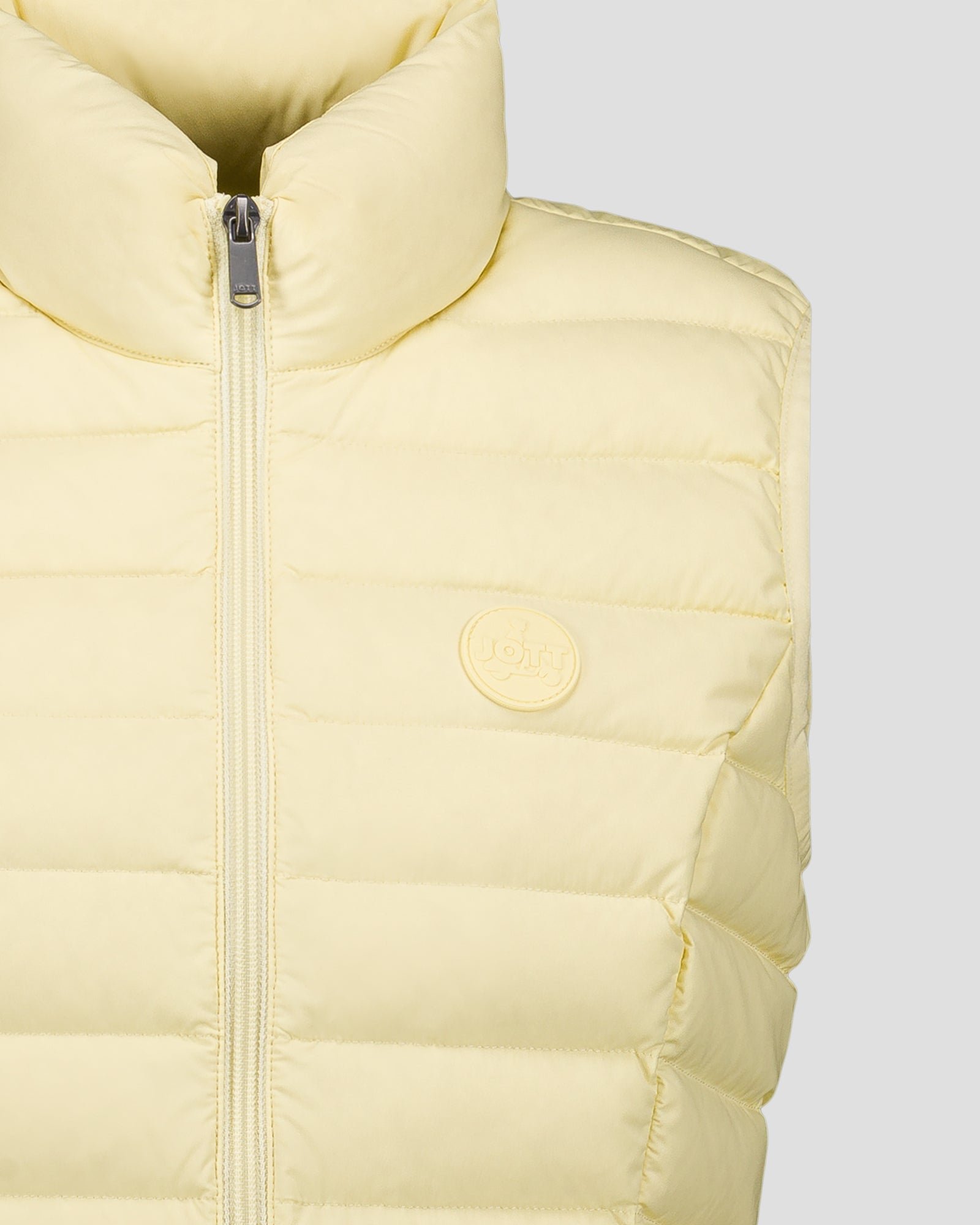 Stretch sleeveless down jacket Grenada JOTT Yellow