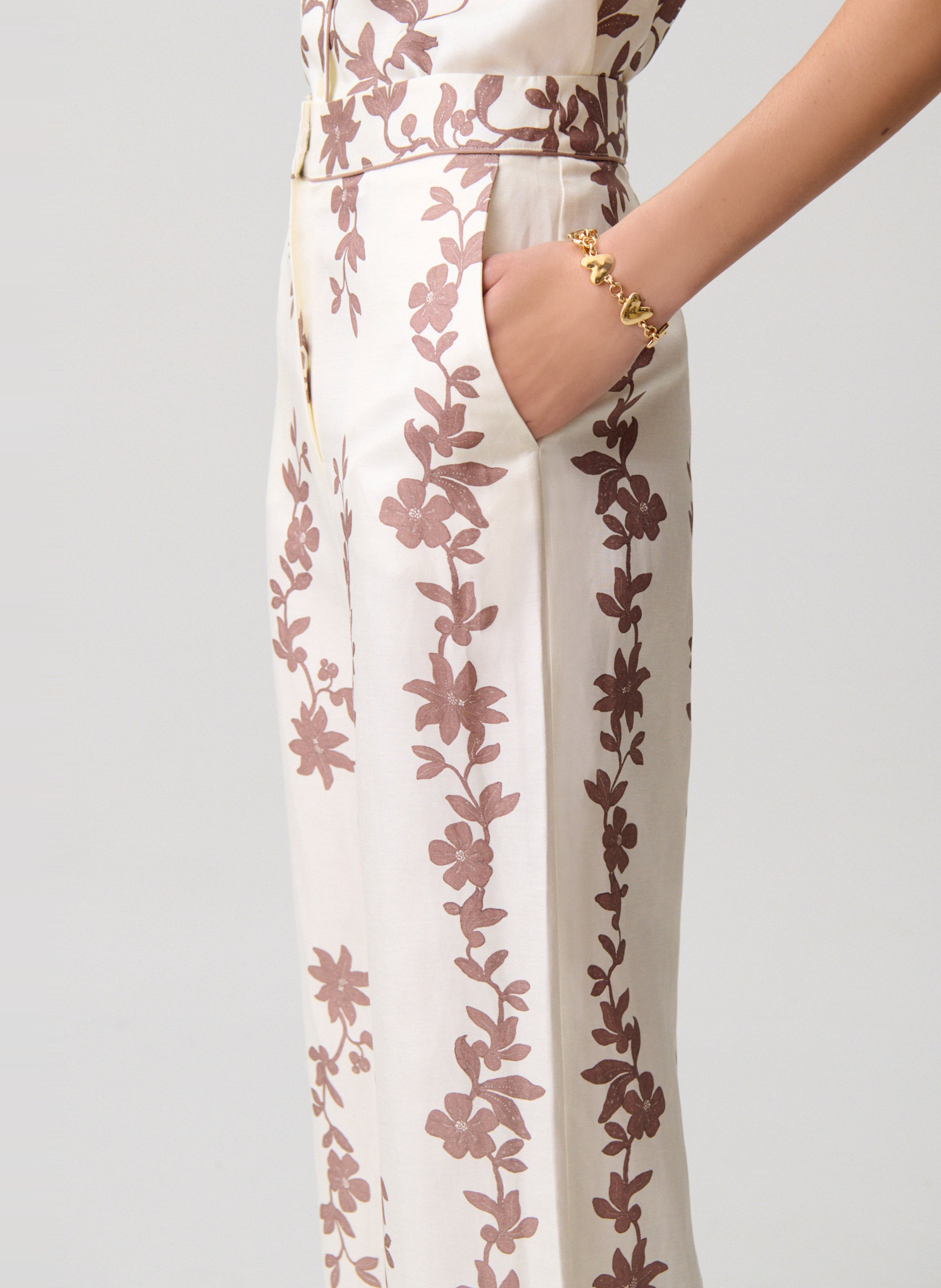 Pantaon large imprimé  CLAUDIE PIERLOT Multicolore