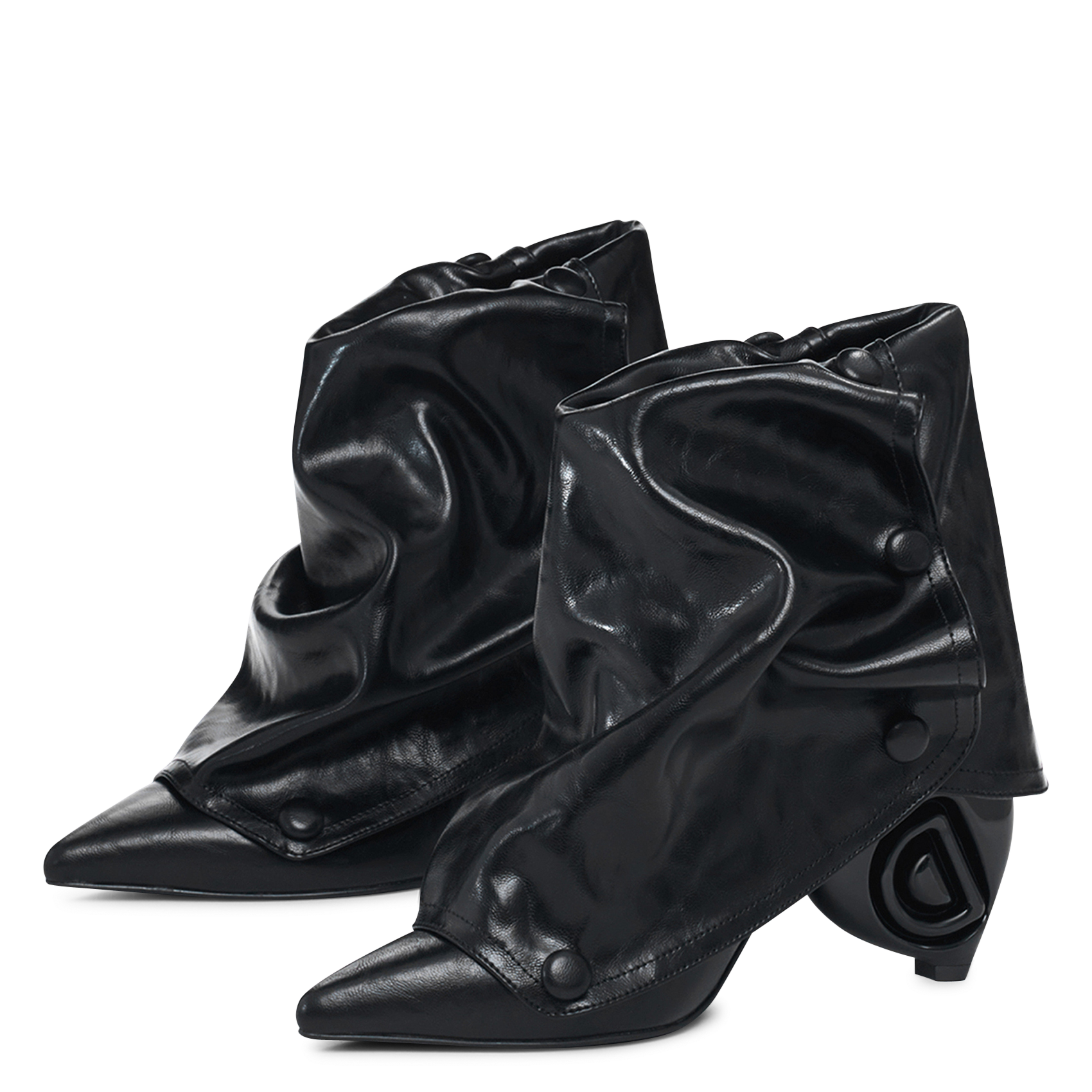 Bottines à rabat DESIGUAL Noir