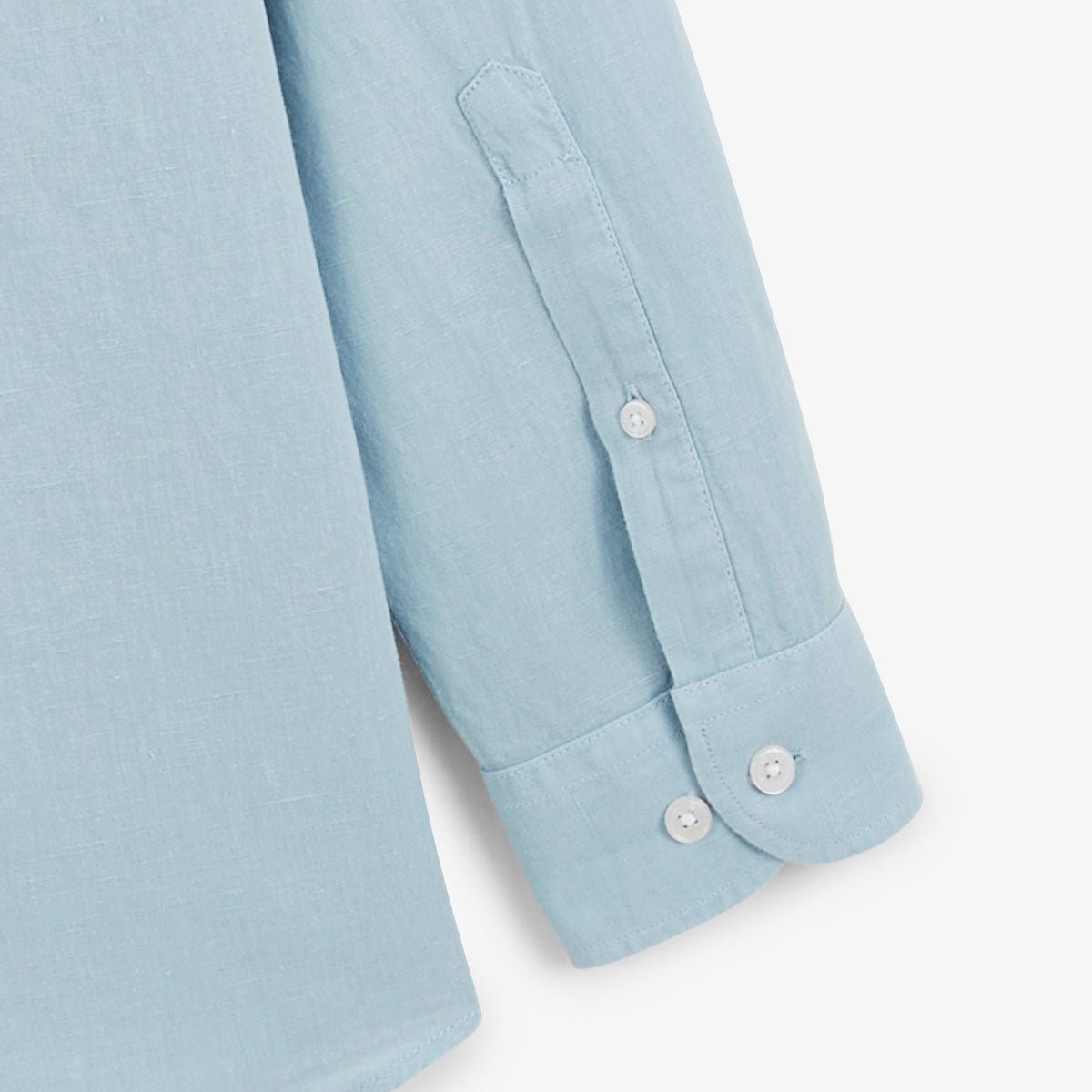 Long-sleeve shirt with chest pocket SERGE BLANCO Blue