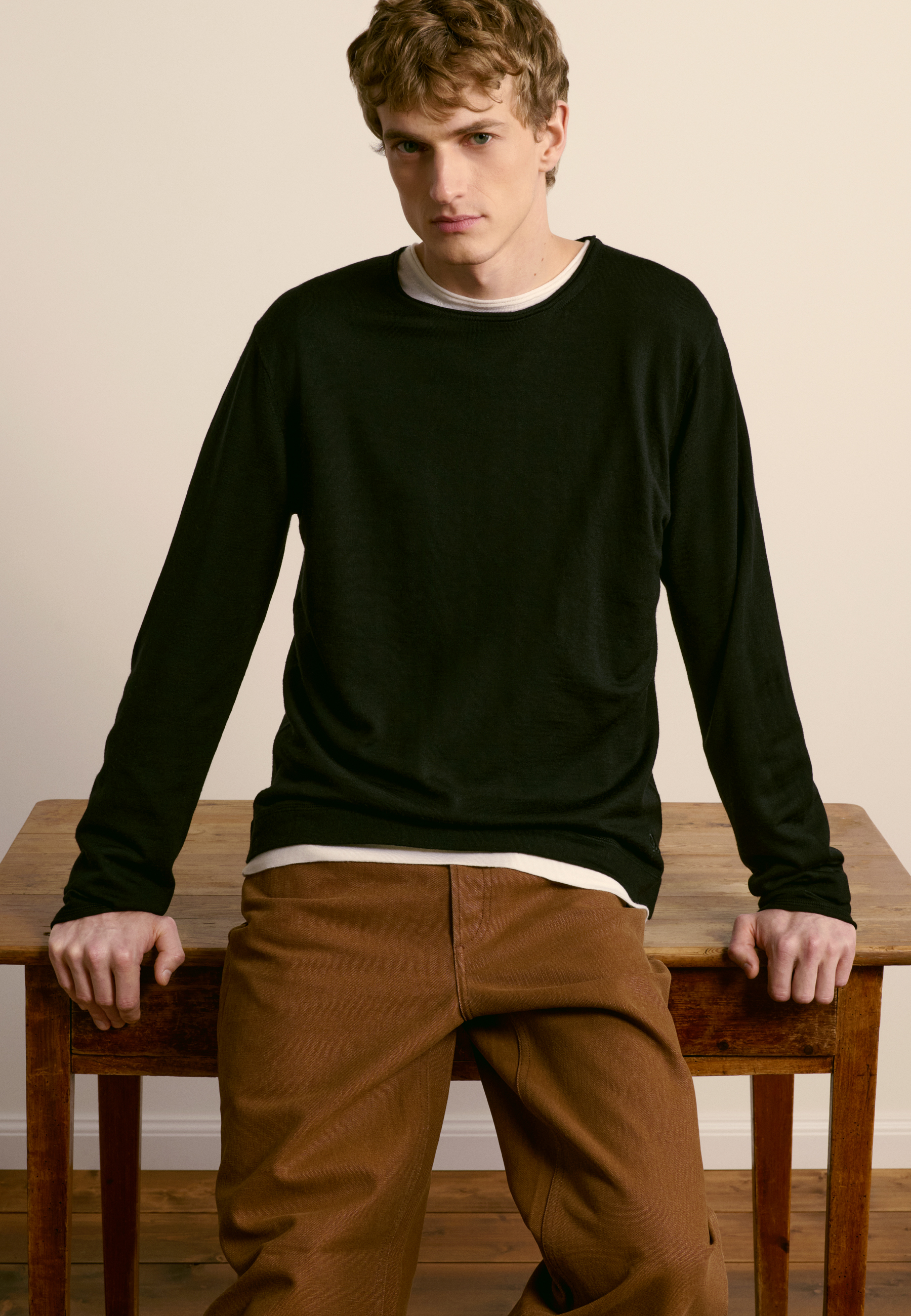 Merino wool sweater MAISON MONTAGUT