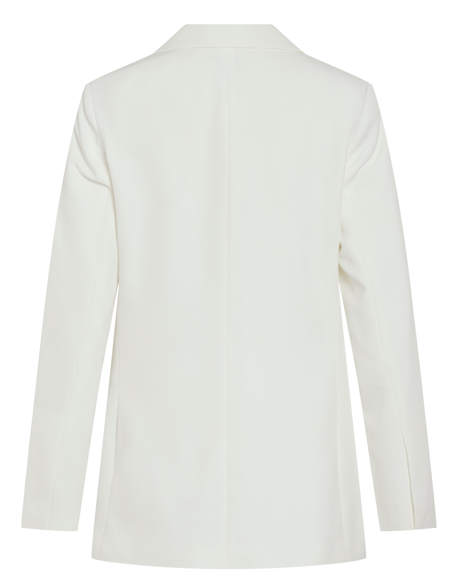 Cotton-blend cardigan with tailored collar VILA Beige
