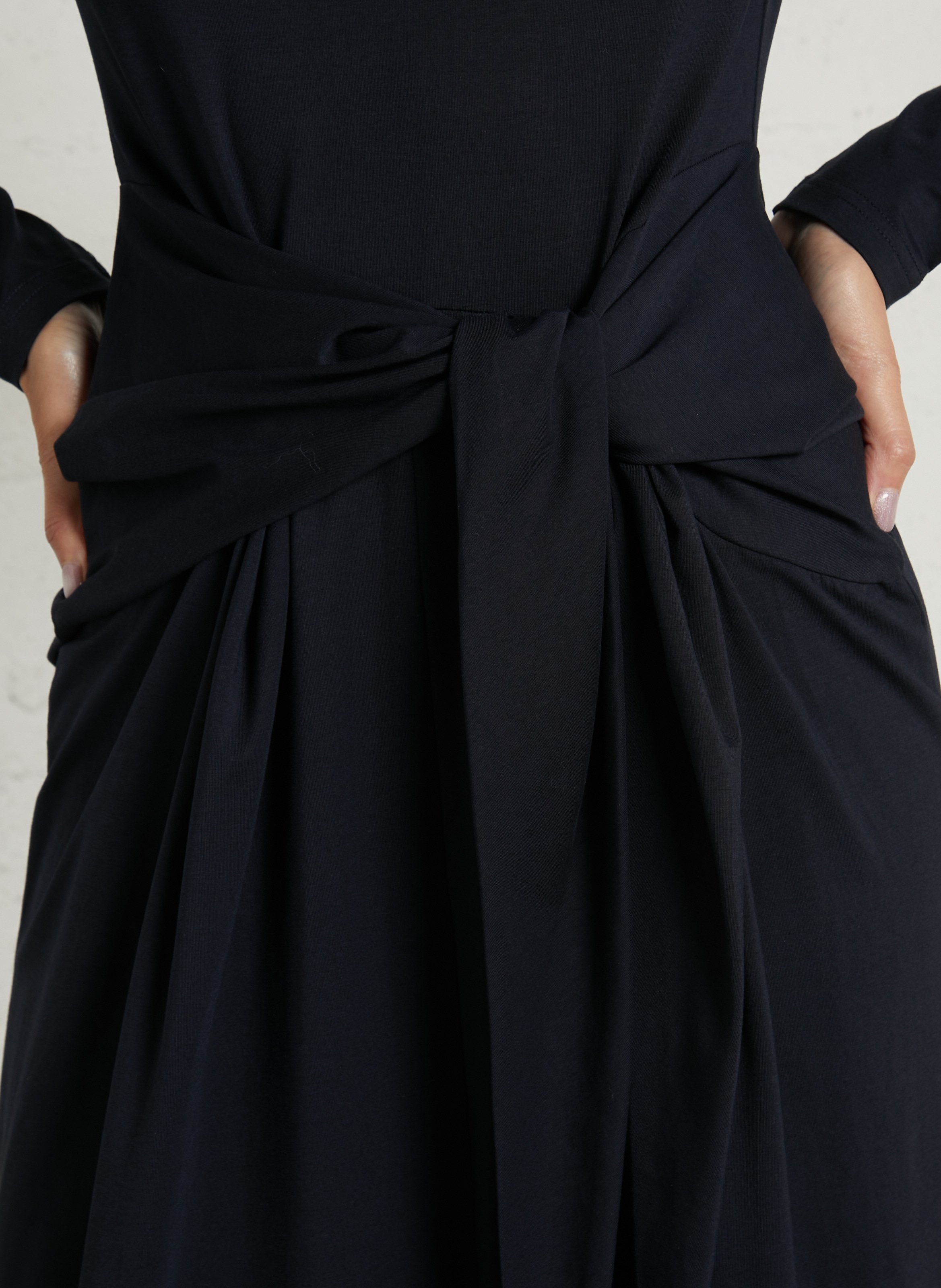 Robe longue en coton mélangé SUNCOO Bleu