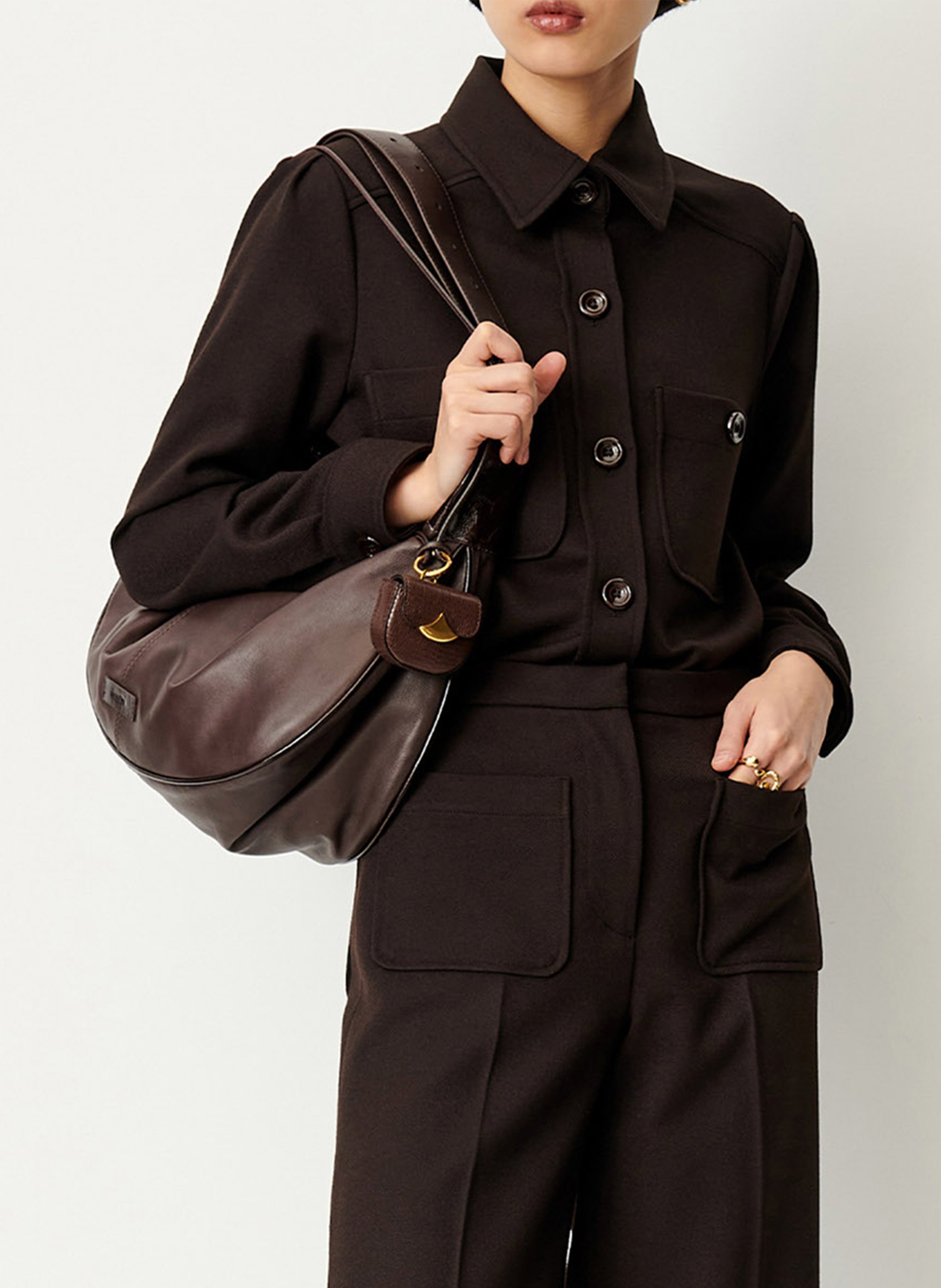 Straight shirt SESSUN