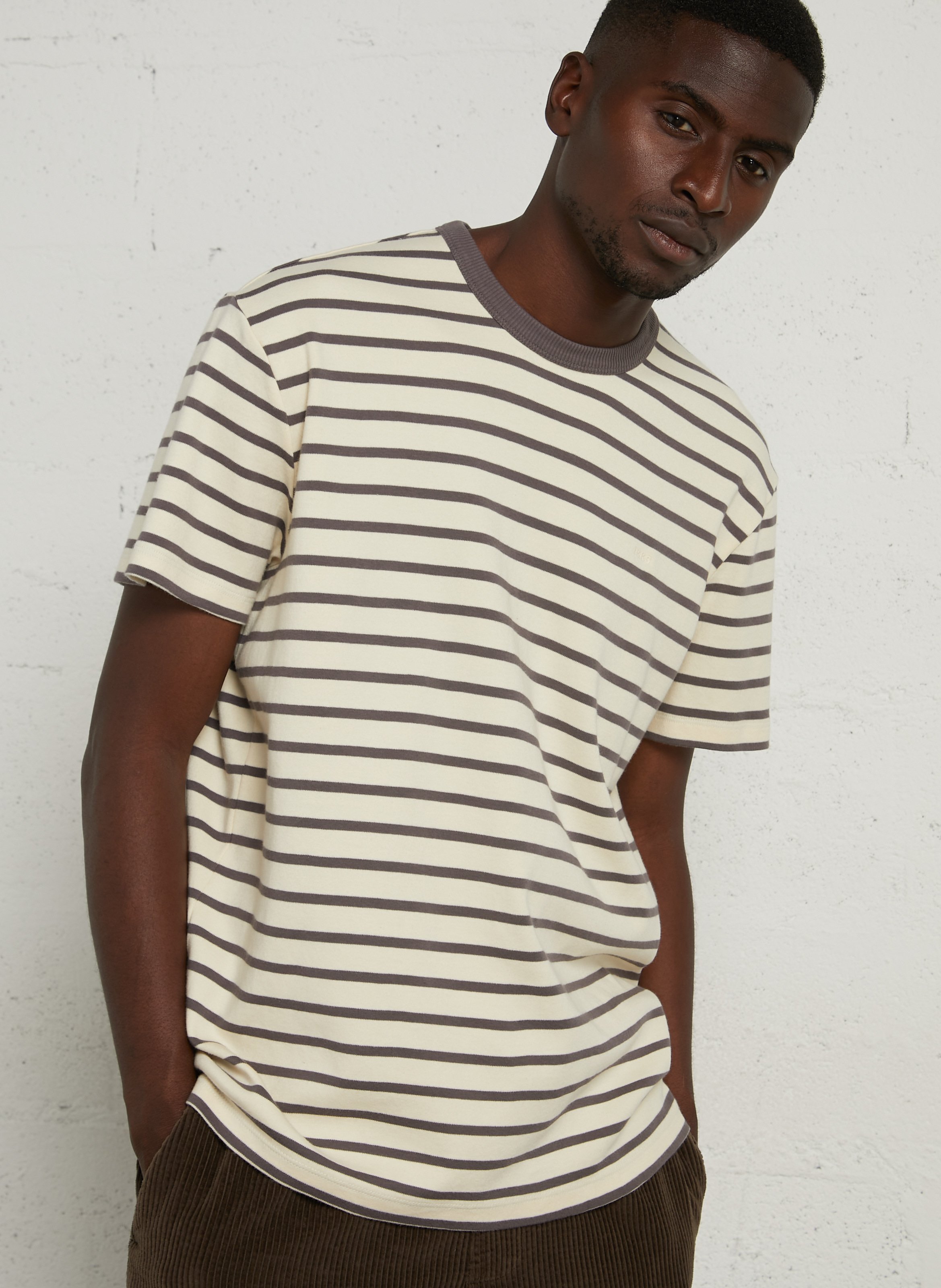 Bedrucktes T-Shirt IKKS Grau