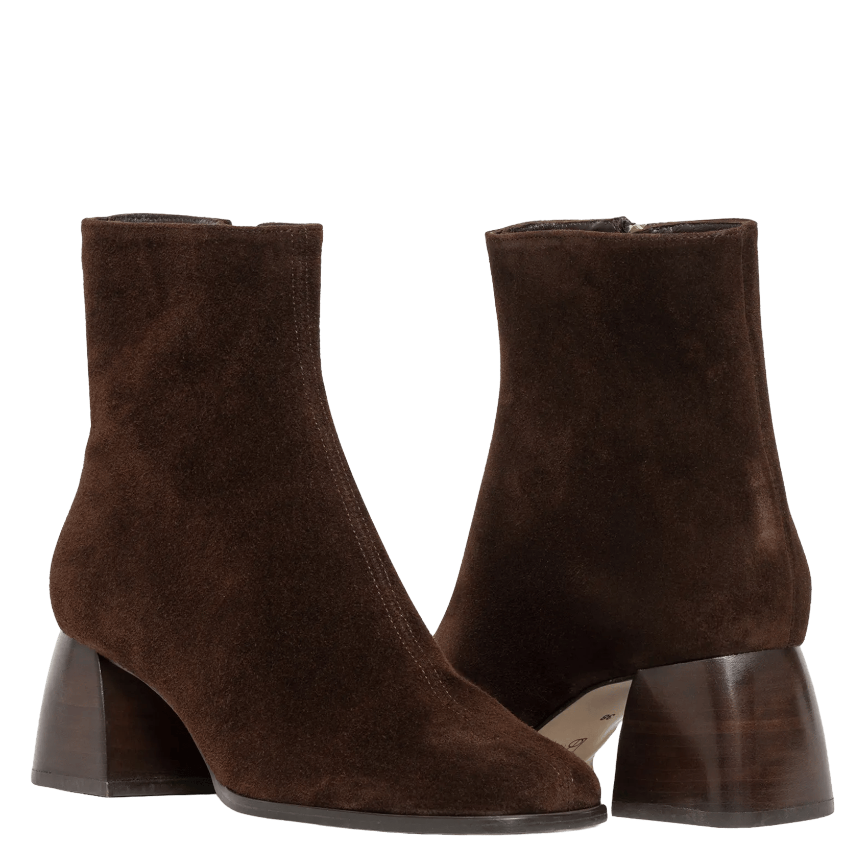 Lackleder-Stiefeletten | Braun BOCAGE Damen