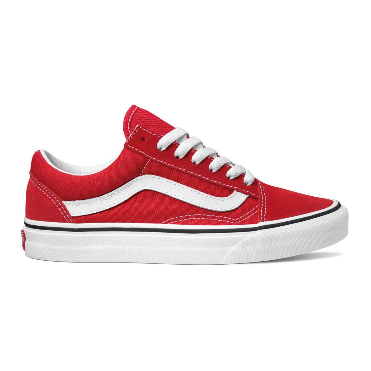 Baskets Basses Racing Old Skool Rouge Vans Homme Place des