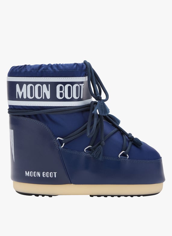 Bottines Γ lacets Mb icon low nylon Bleu Moon boot Femme Place