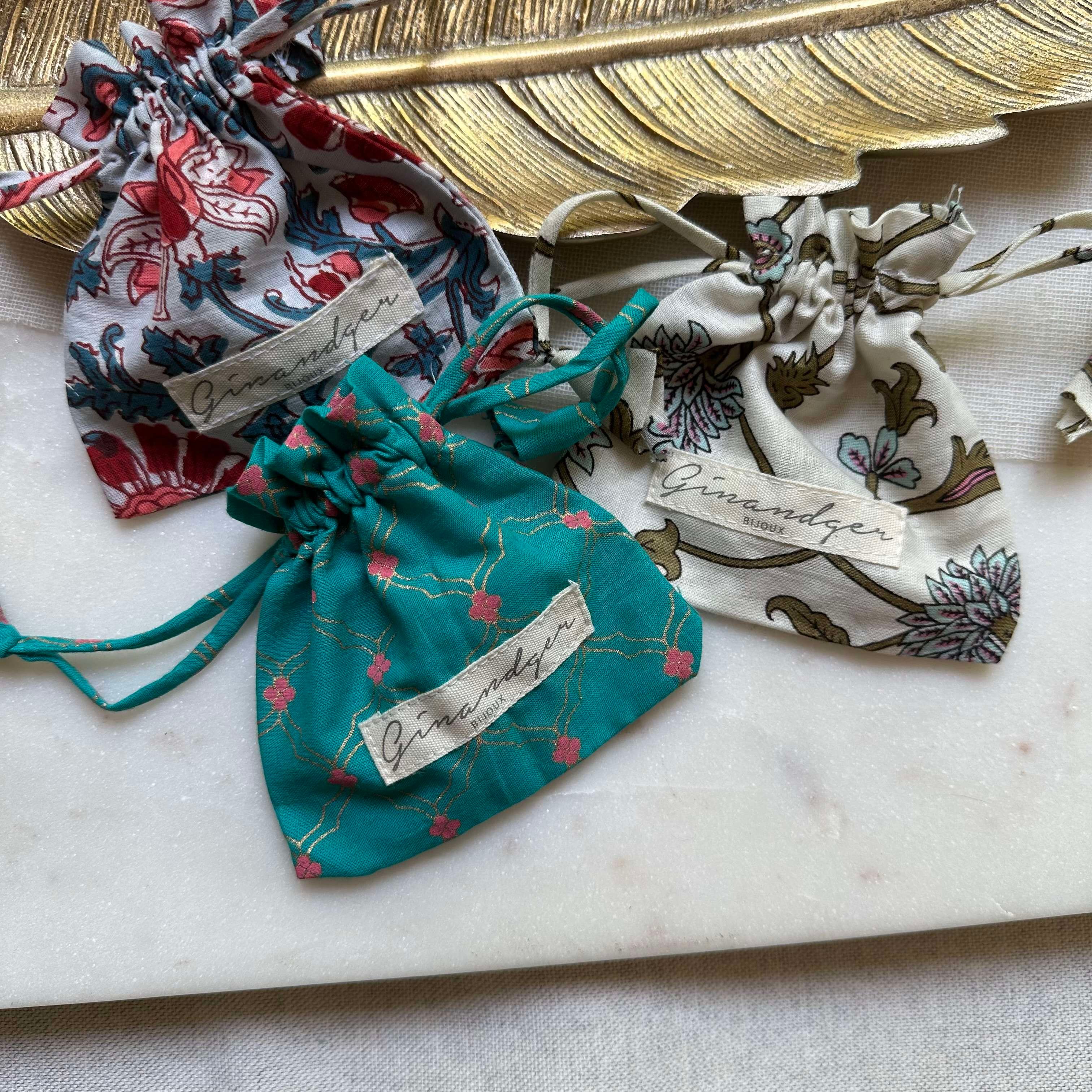 Chain necklace GINANDGER Green