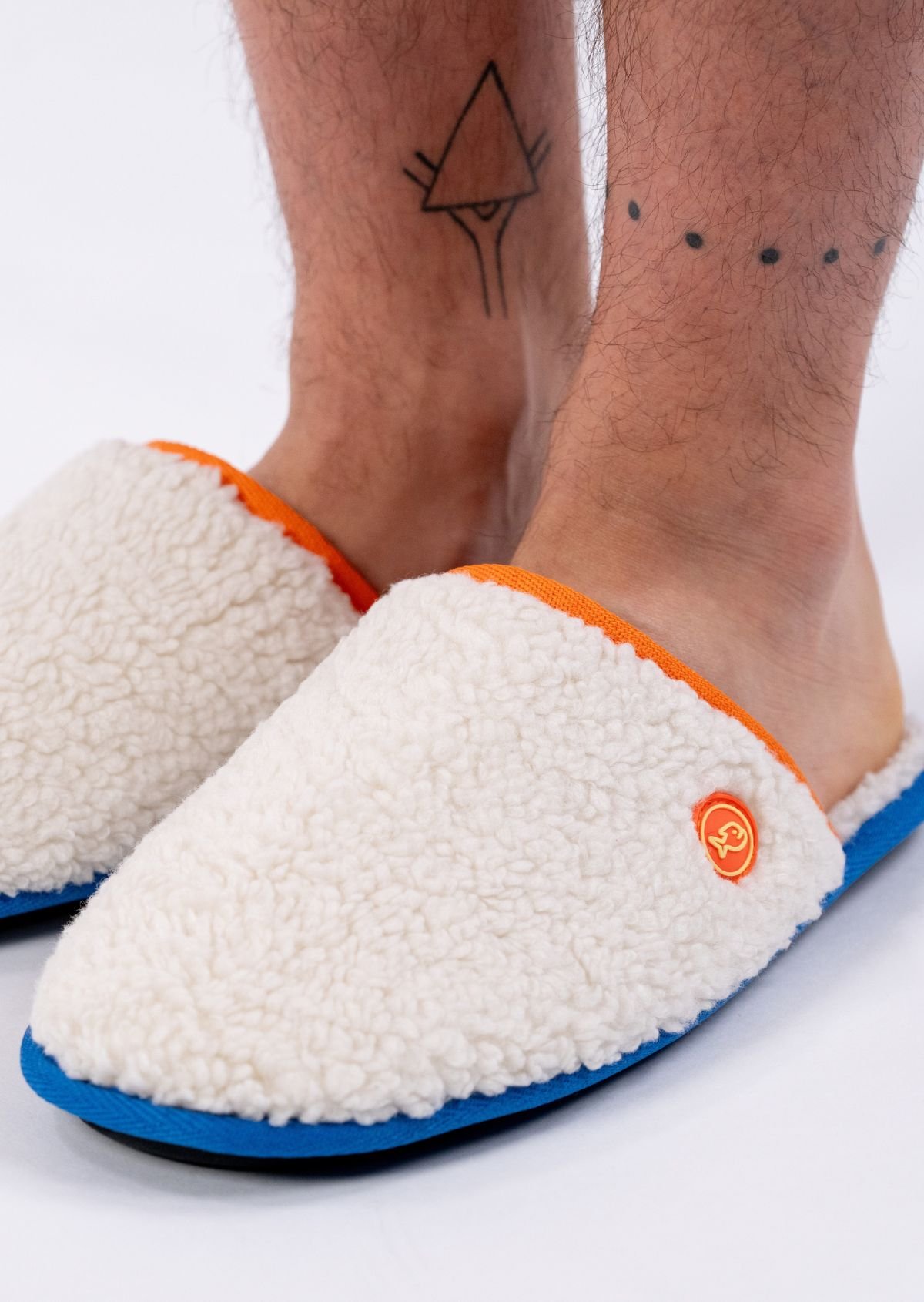 Chaussons en sherpa BILLYBELT Beige